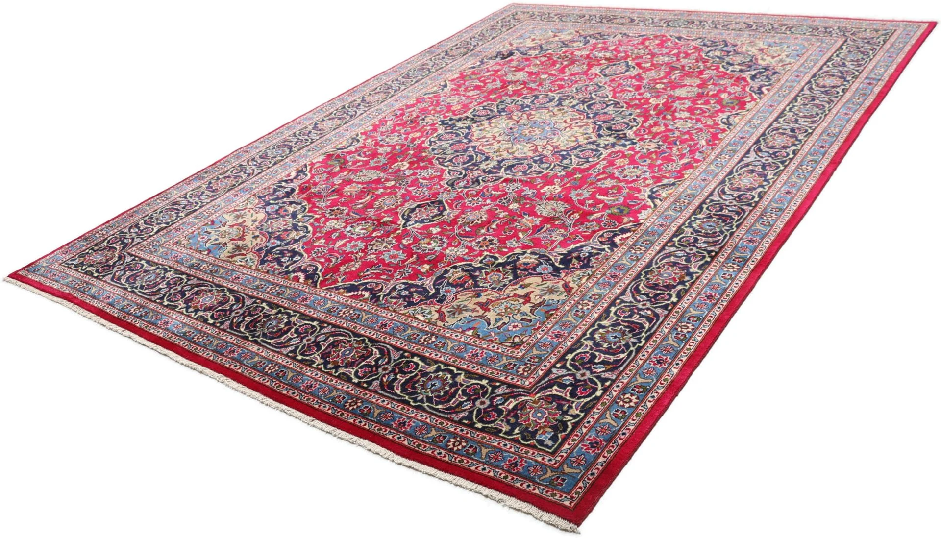 Kashmar Perserteppich 244 × 344 cm aus Wolle, handgeknüpft