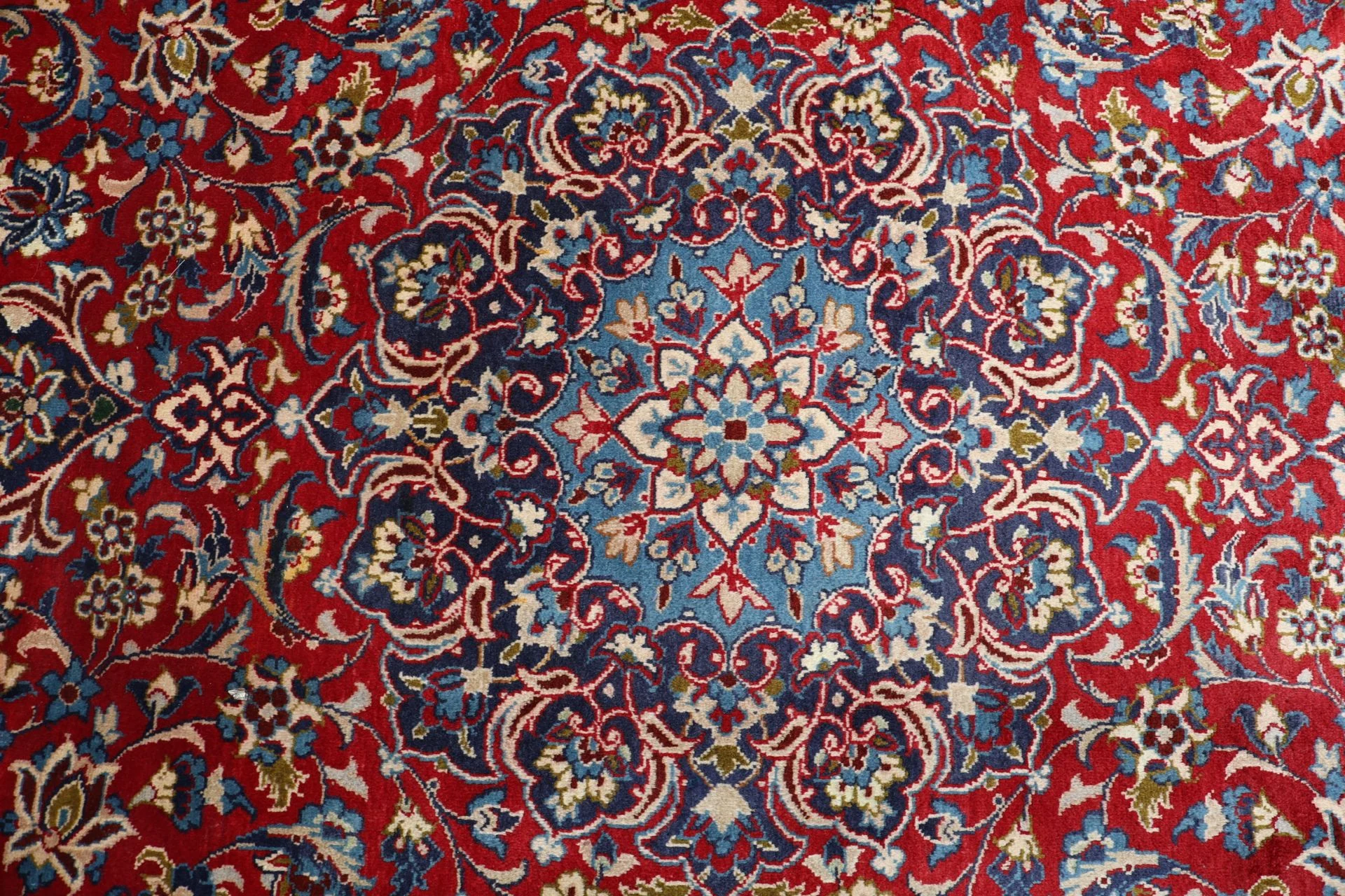 Handgeknüpfter Täbriz Perserteppich, 228 × 350 cm, Wolle
