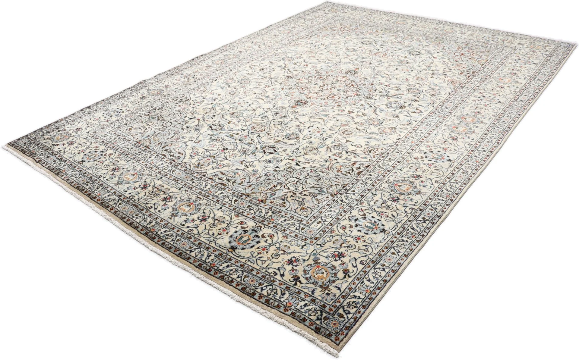 Handgeknüpfter Kashmar Perserteppich 246 × 353 cm