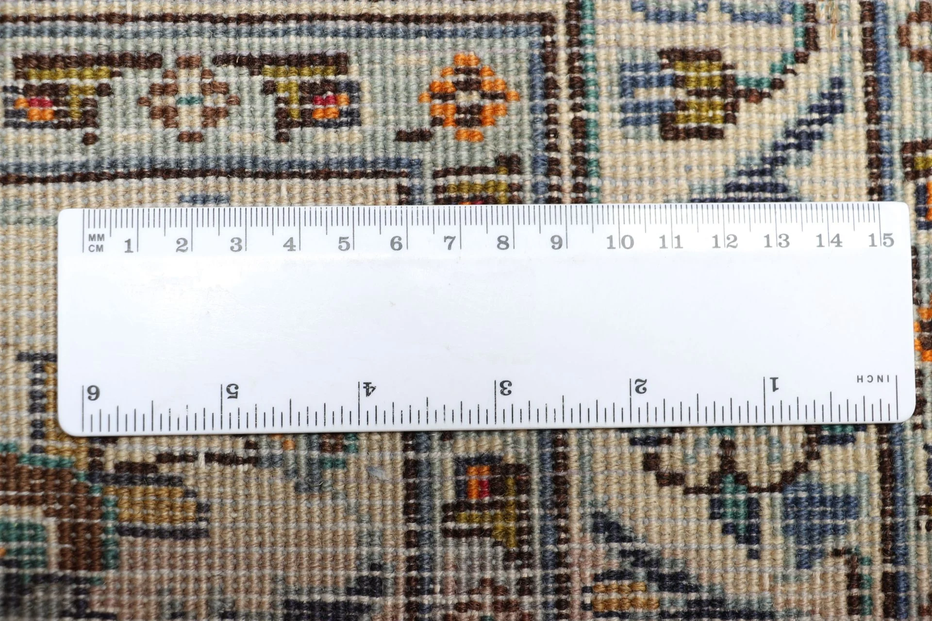 Handgeknüpfter Kashmar Perserteppich 246 × 353 cm
