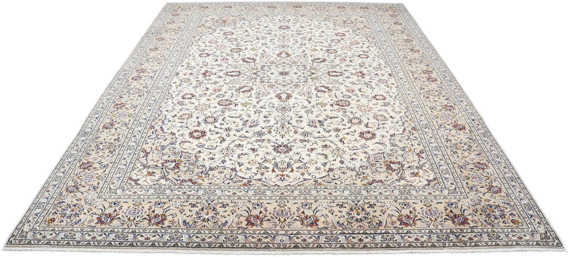 Kashan Perserteppich aus Iran, 254 × 352 cm