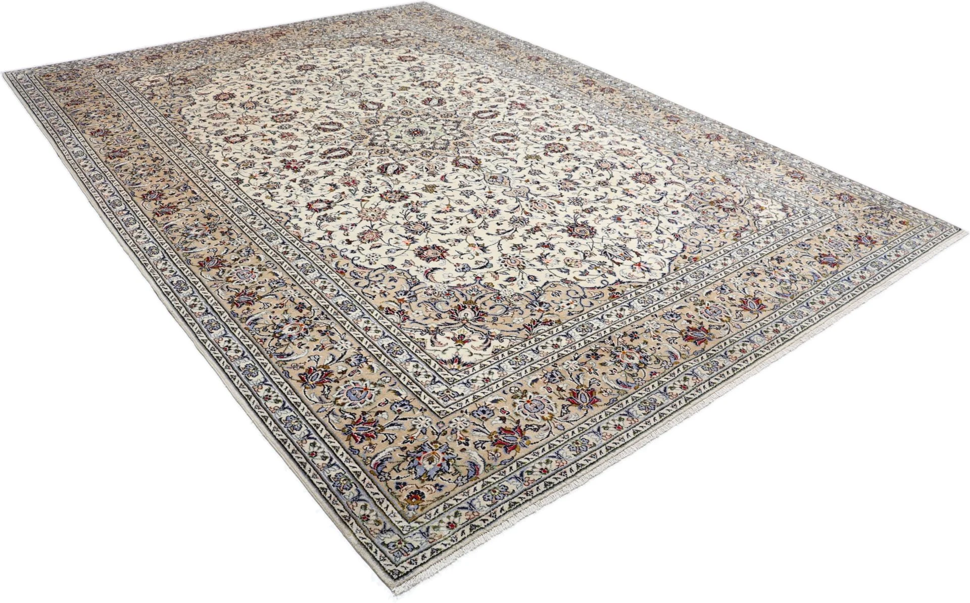 Kashan Perserteppich aus Iran, 254 × 352 cm