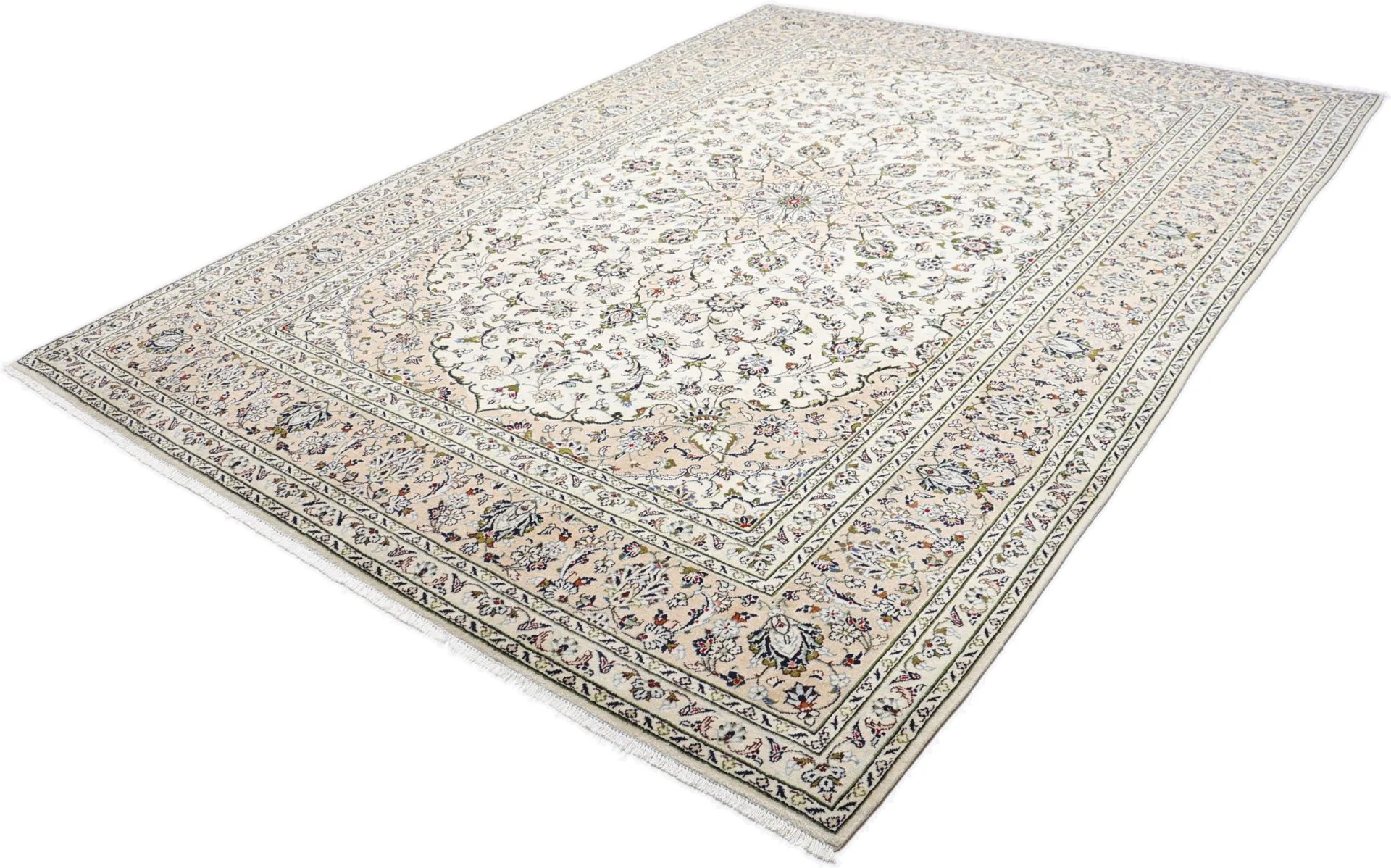 Handgeknüpfter Kashan Perserteppich, 250 × 350 cm, Wolle