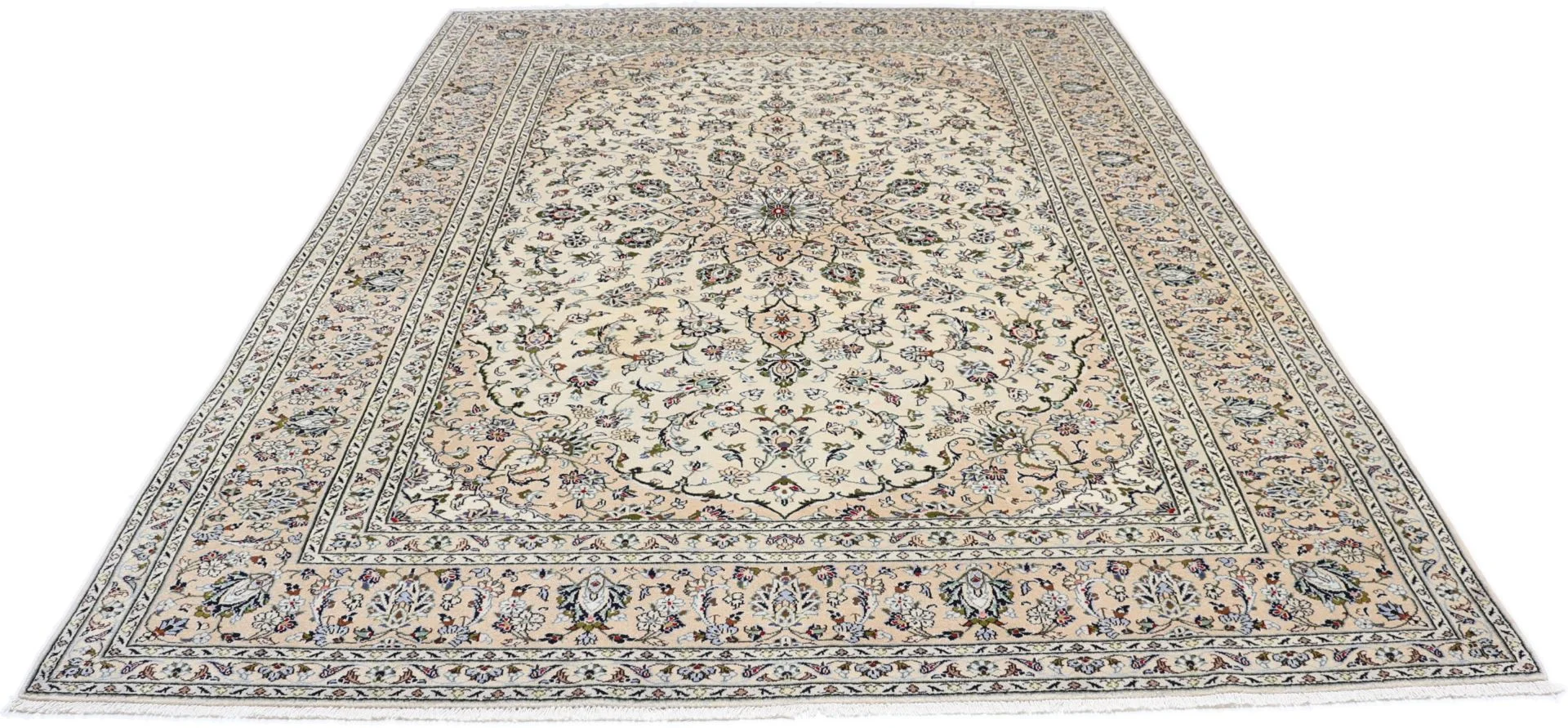 Handgeknüpfter Kashan Perserteppich, 250 × 350 cm, Wolle