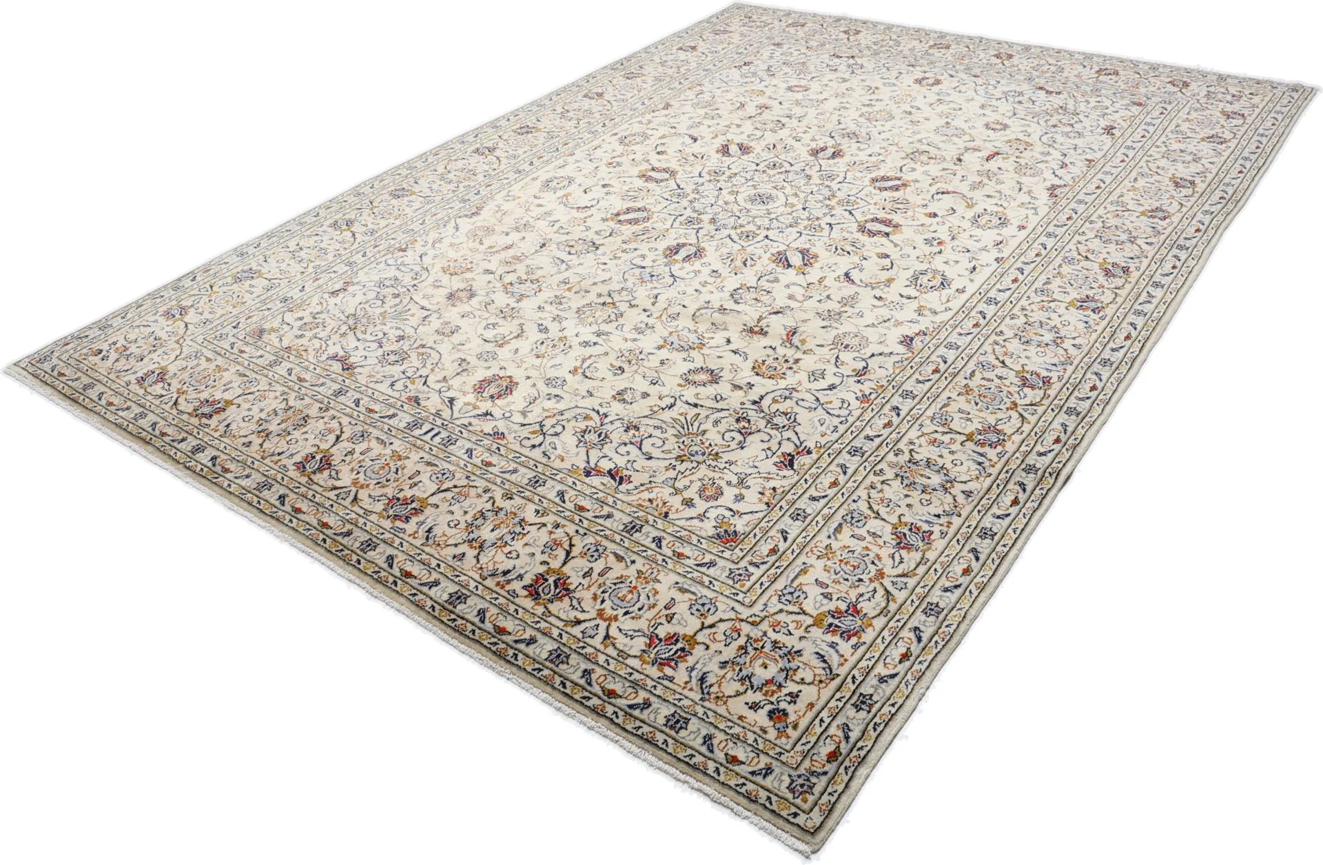 Kashan Perserteppich aus Iran, 237 × 343 cm