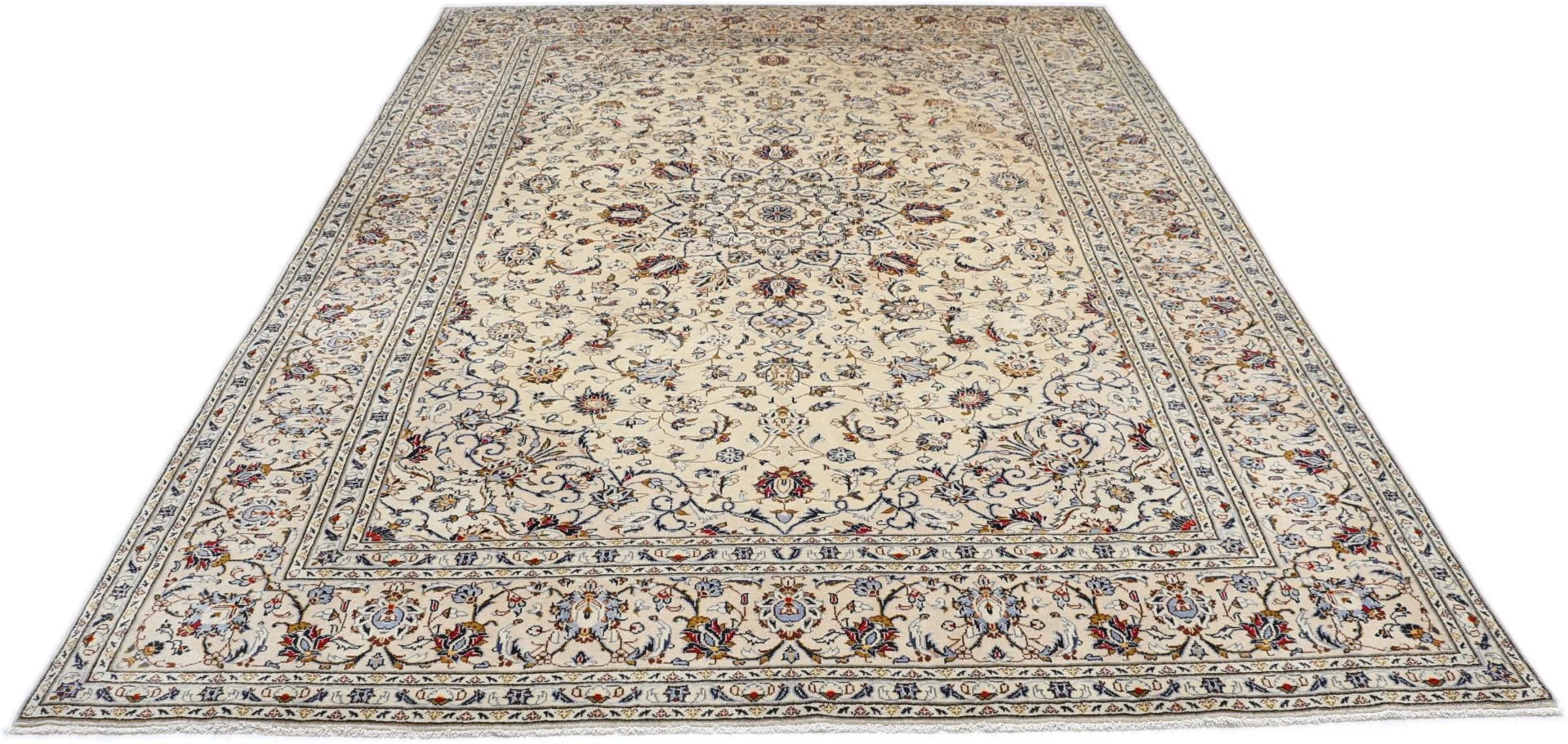 Kashan Perserteppich aus Iran, 237 × 343 cm