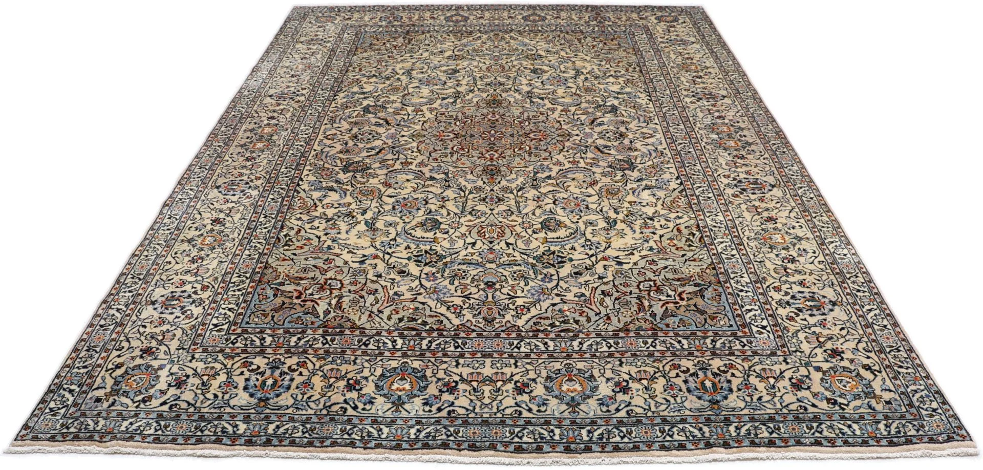 Kashmar Perserteppich 247 × 345 cm aus Wolle, handgeknüpft