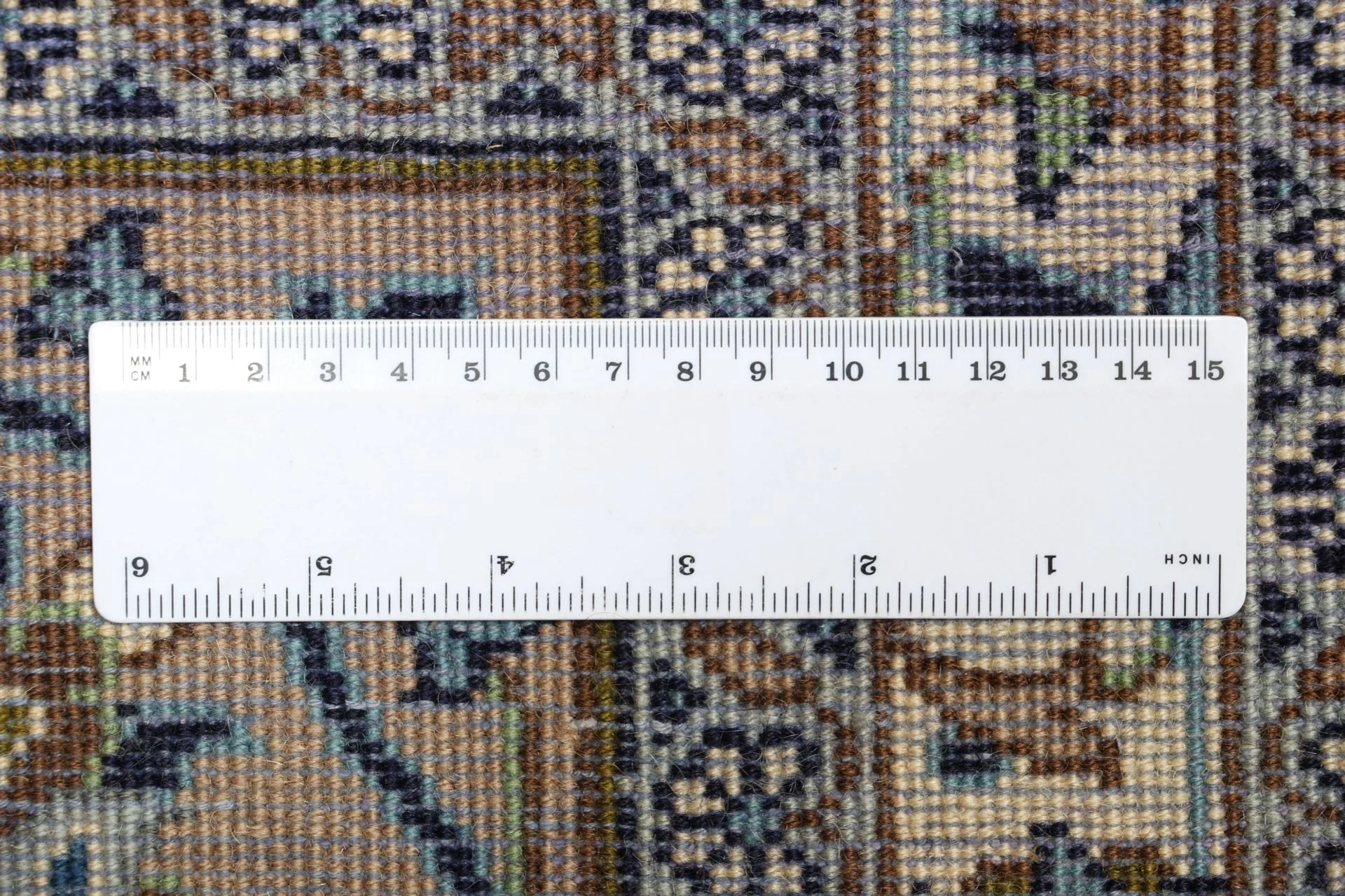 Handgeknüpfter Kashan Perserteppich, 245 × 355 cm, Wolle