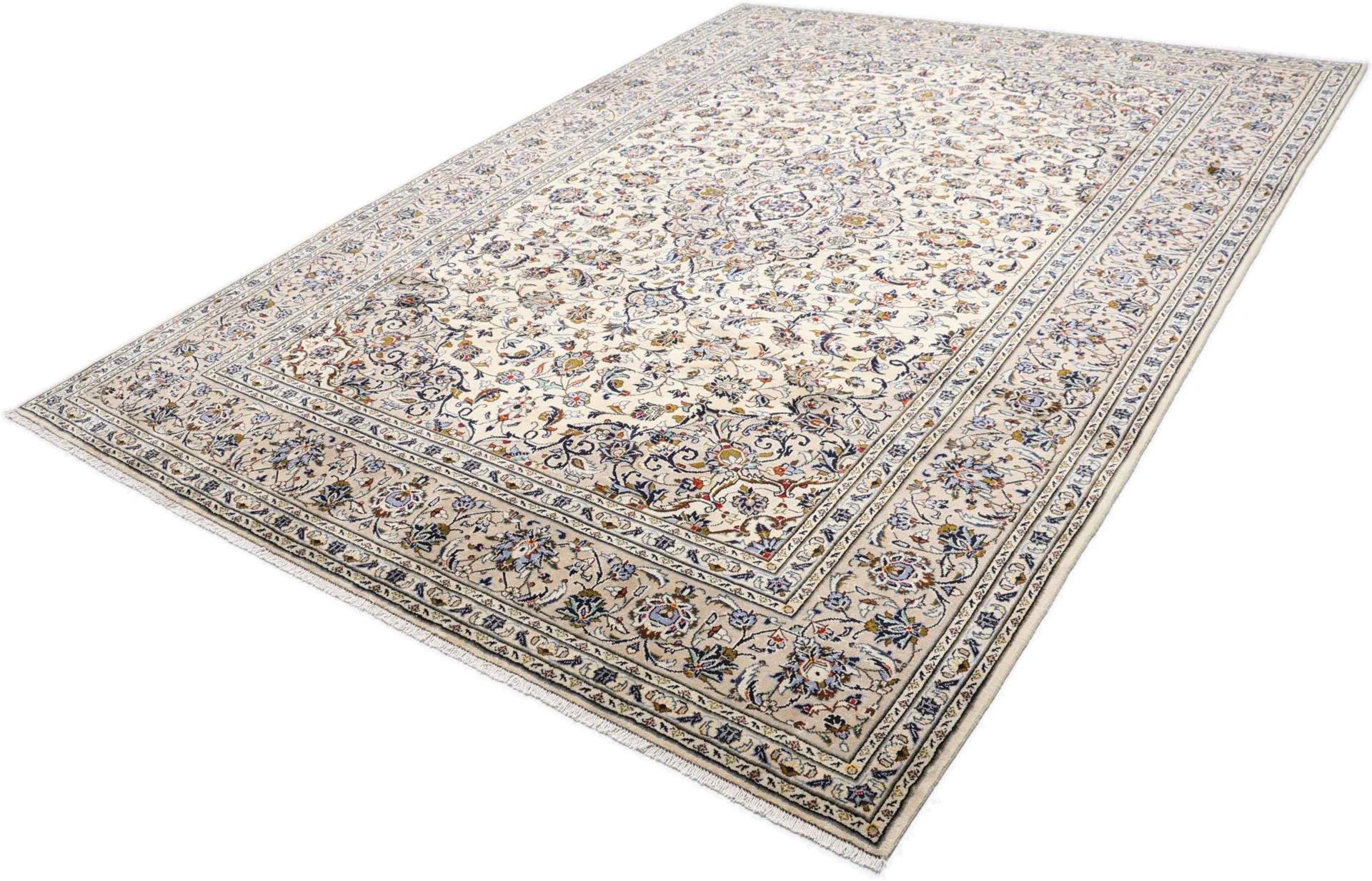 Kashan Perserteppich 250 × 350 cm aus Wolle, handgeknüpft