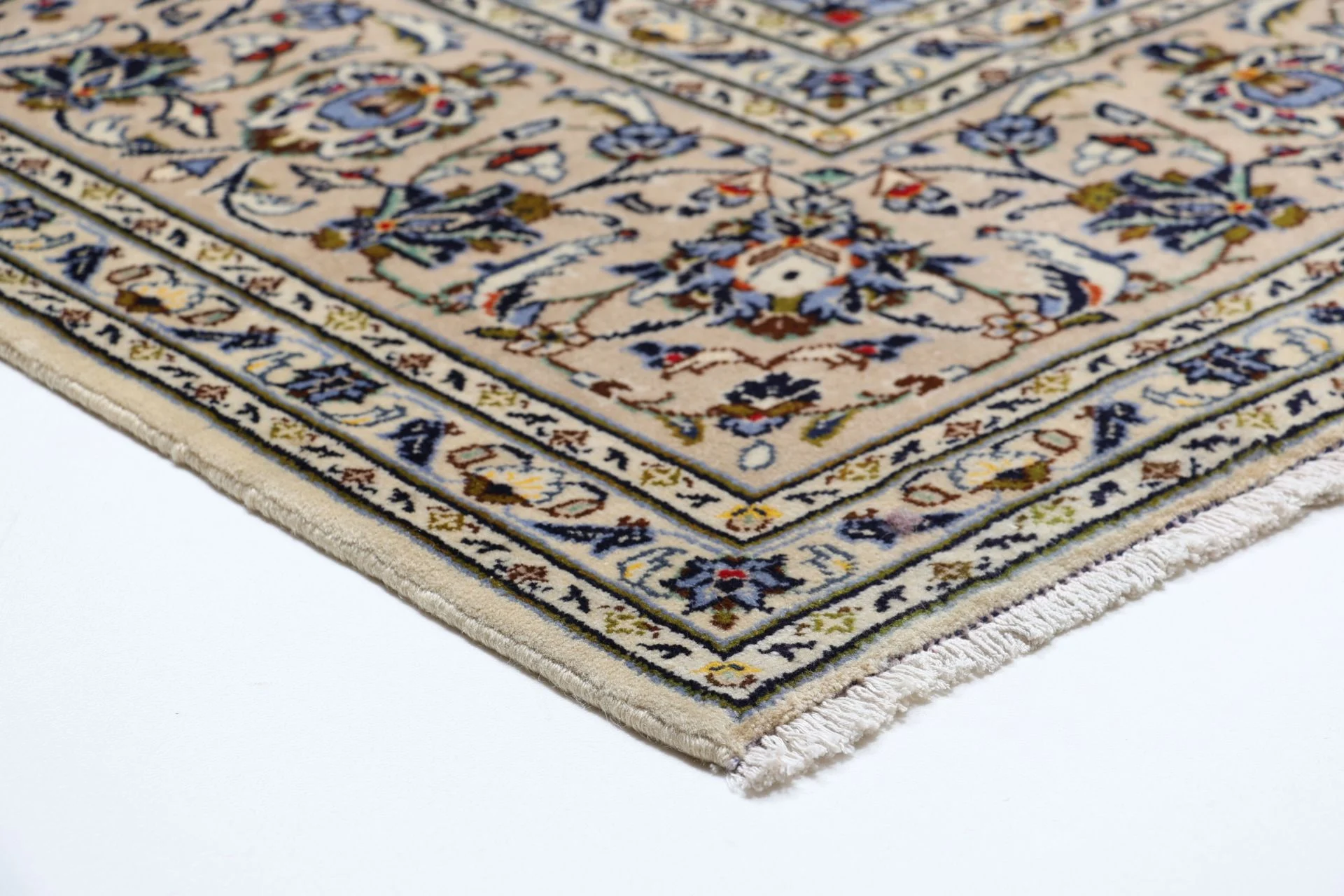 Kashan Perserteppich 250 × 350 cm aus Wolle, handgeknüpft