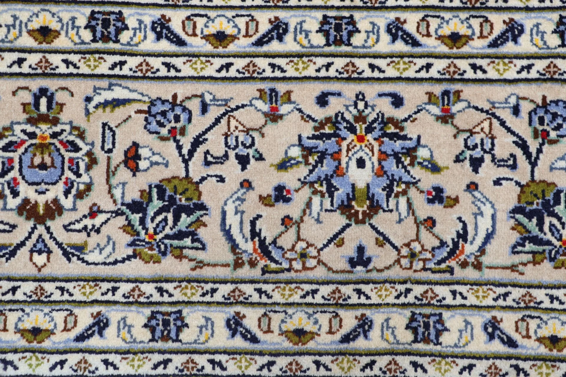 Kashan Perserteppich 250 × 350 cm aus Wolle, handgeknüpft
