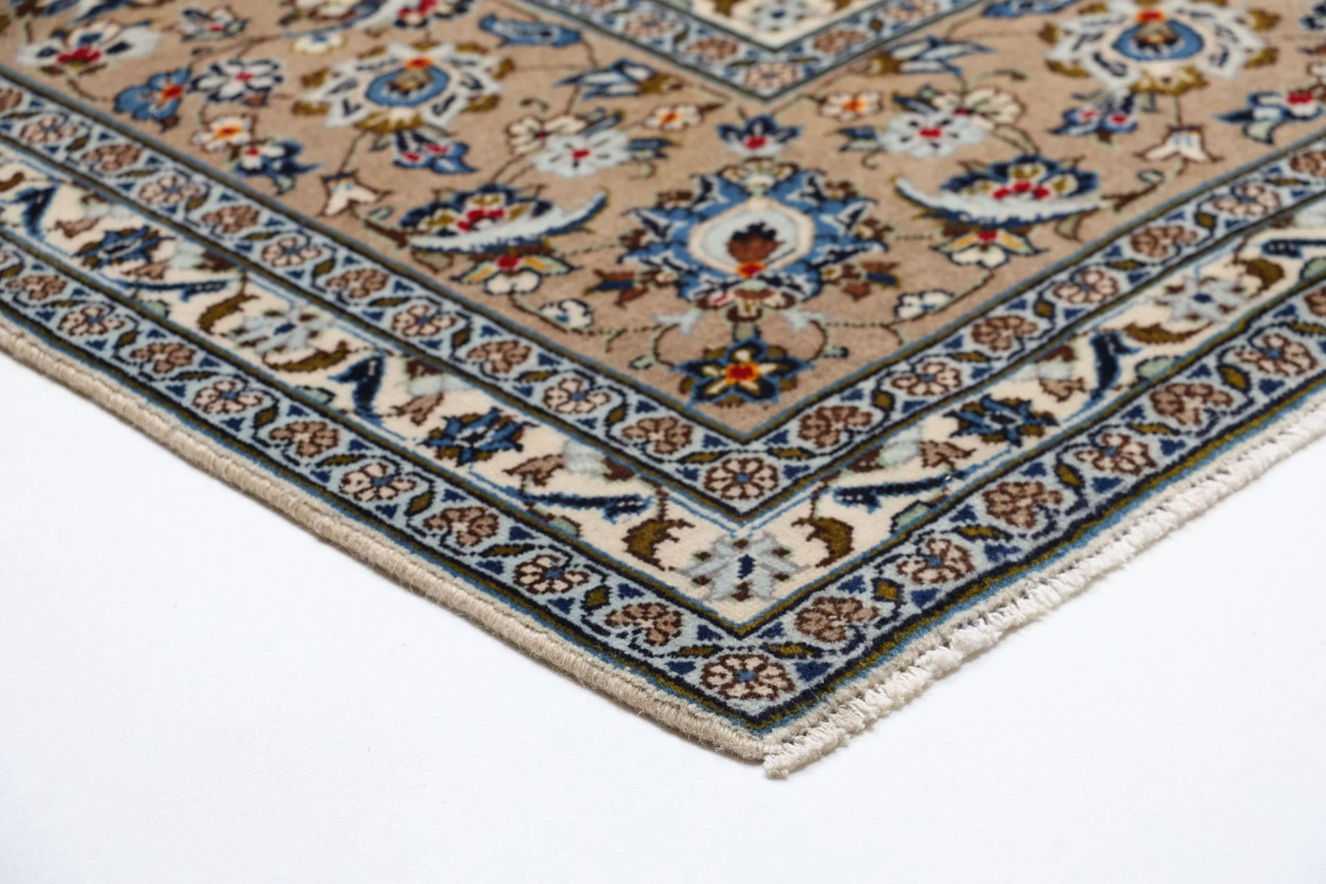 Kashan Perserteppich aus Iran, 250 × 363 cm