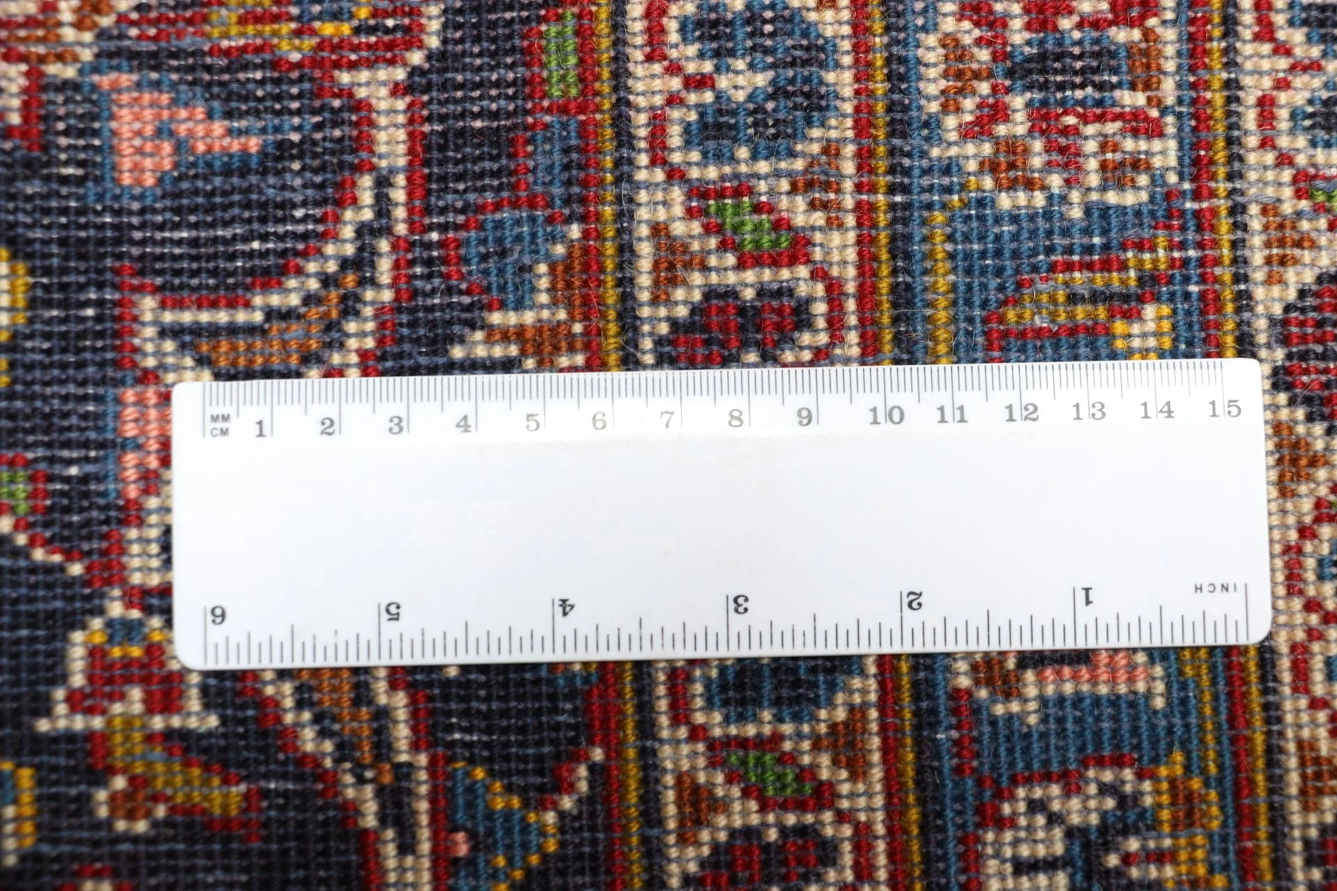 Kashan Perserteppich 260 × 350 cm aus Wolle, handgeknüpft