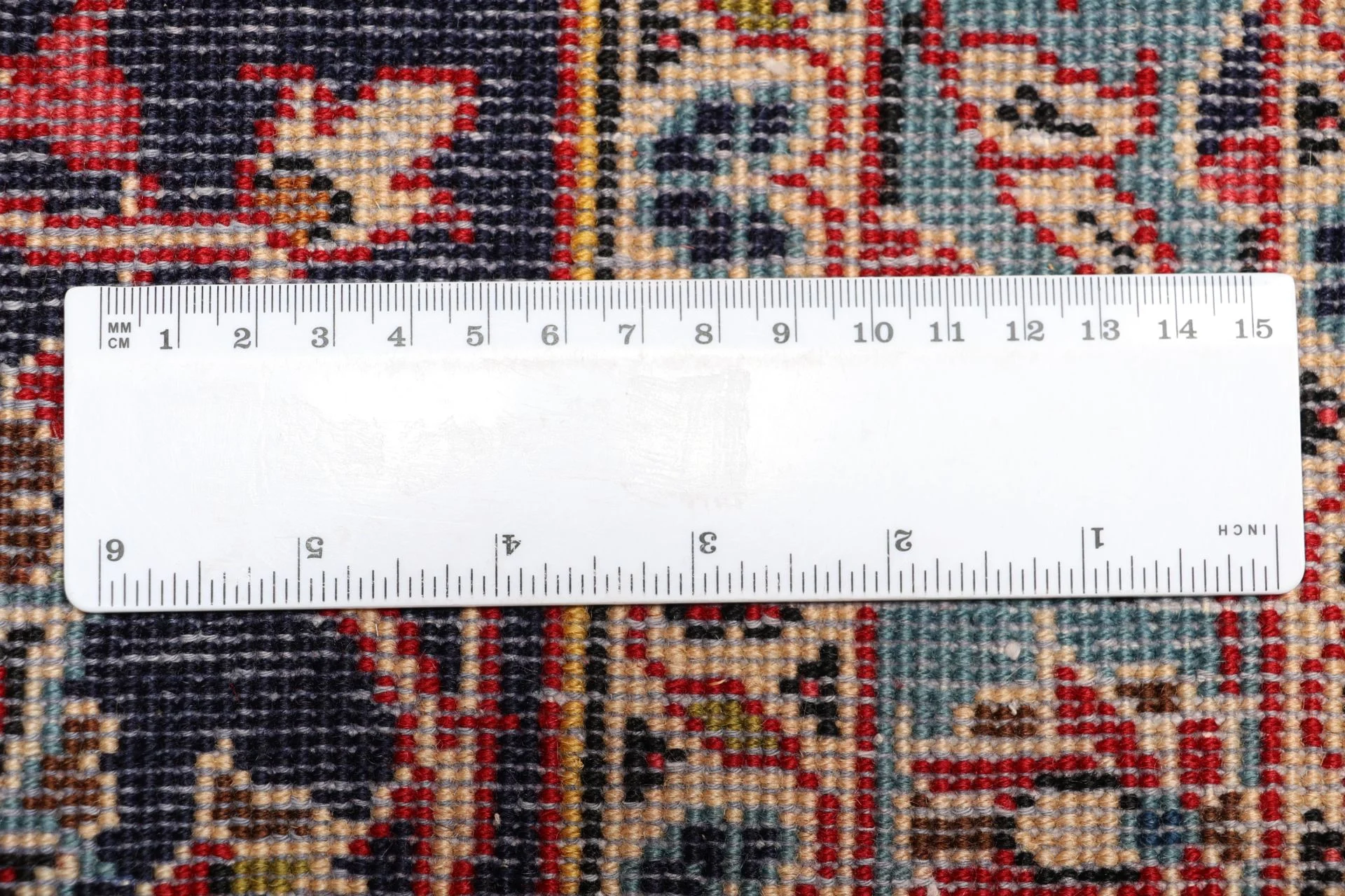 Handgeknüpfter Kashan Perserteppich, 250 × 355 cm, Wolle