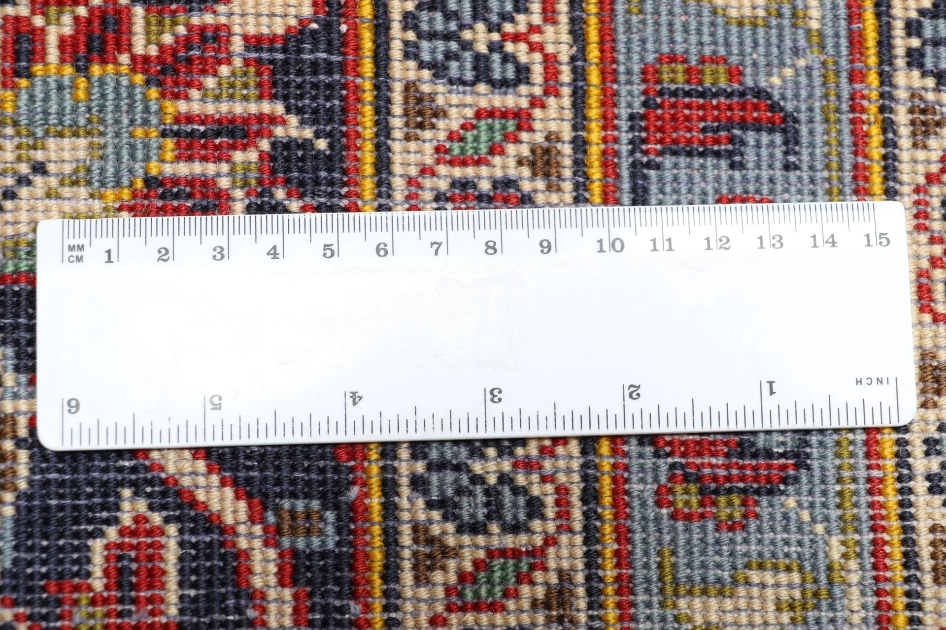 Kashan Perserteppich 255 × 345 cm aus Wolle, handgeknüpft