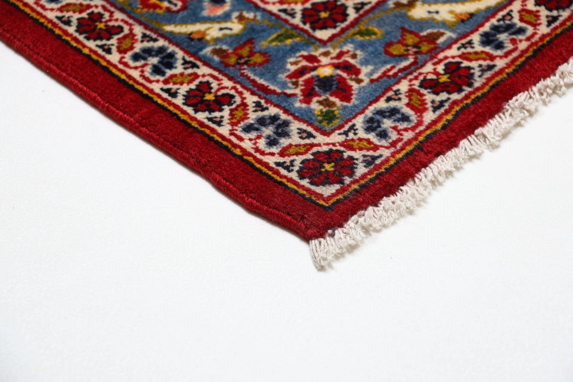 Handgeknüpfter Kashan Perserteppich 260 × 380 cm
