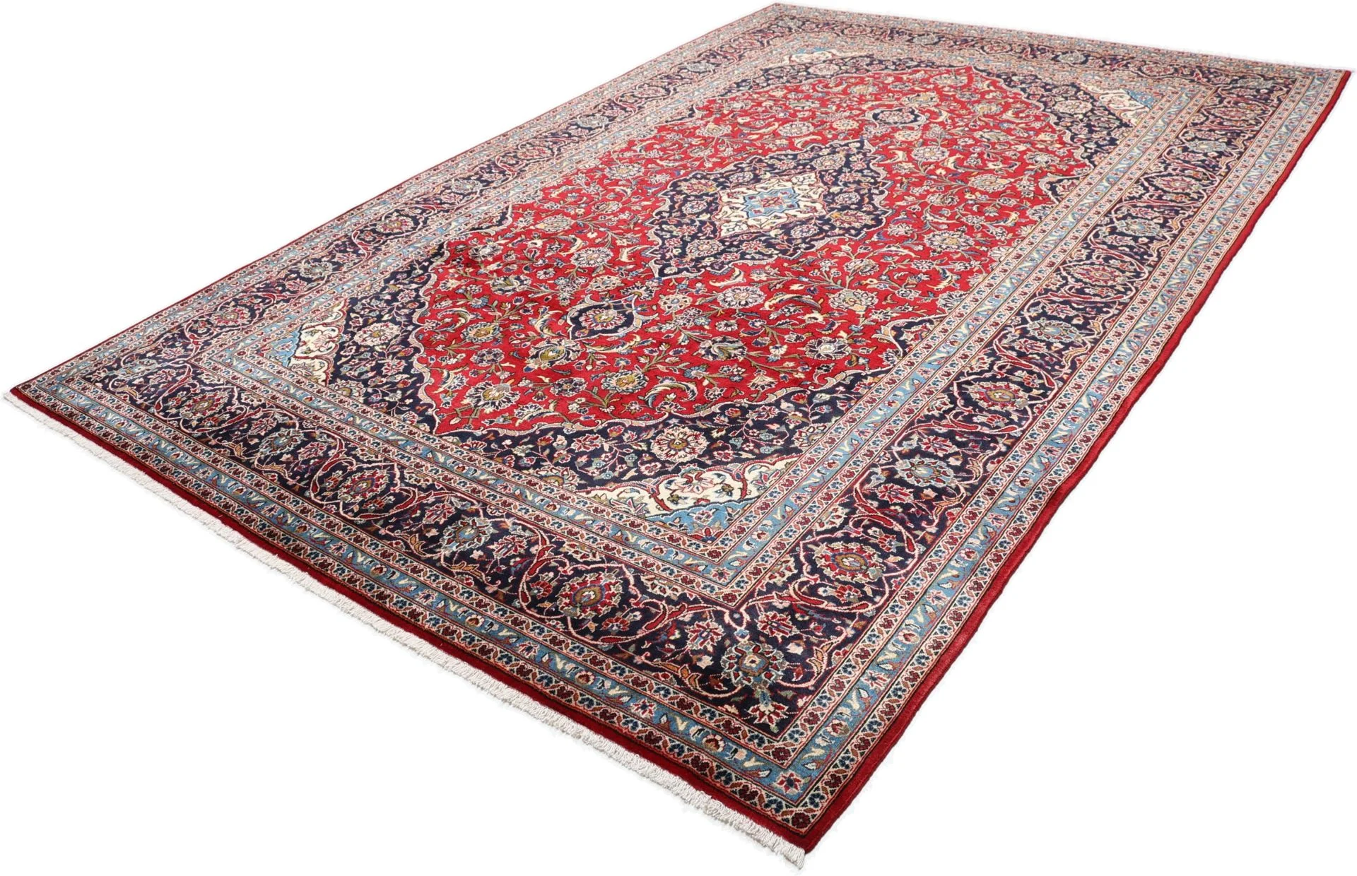 Handgeknüpfter Kashan Perserteppich 250 × 360 cm