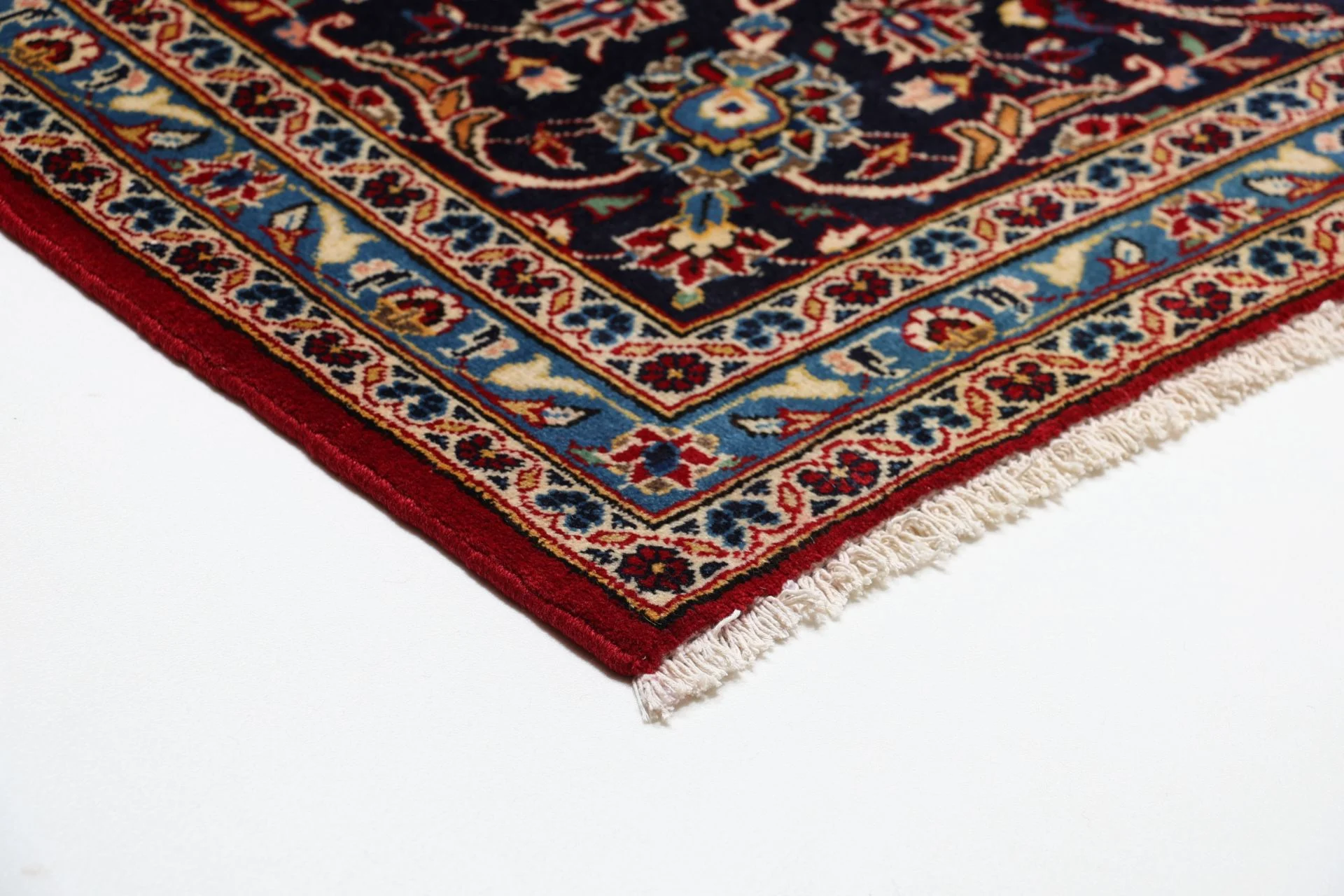 Handgeknüpfter Kashan Perserteppich 250 × 360 cm