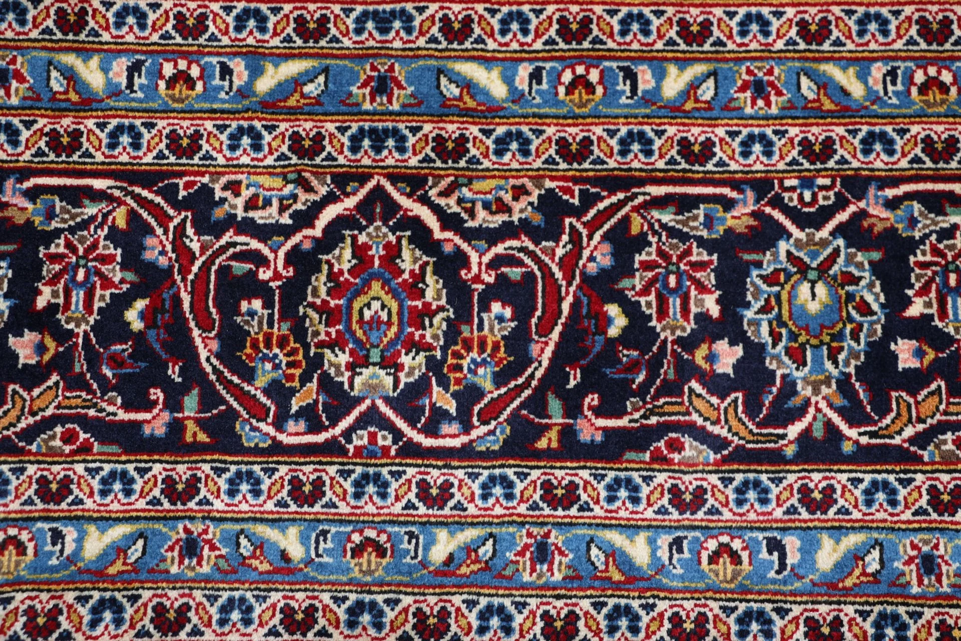 Handgeknüpfter Kashan Perserteppich 250 × 360 cm