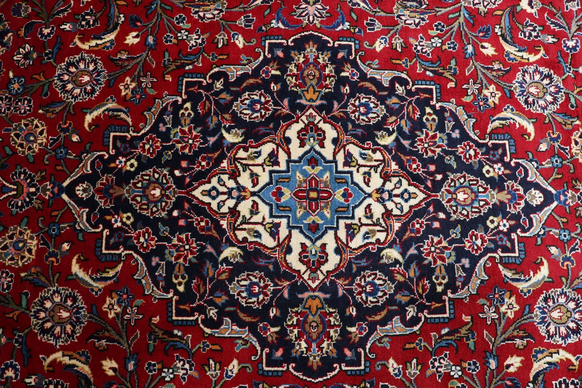 Handgeknüpfter Kashan Perserteppich 250 × 360 cm