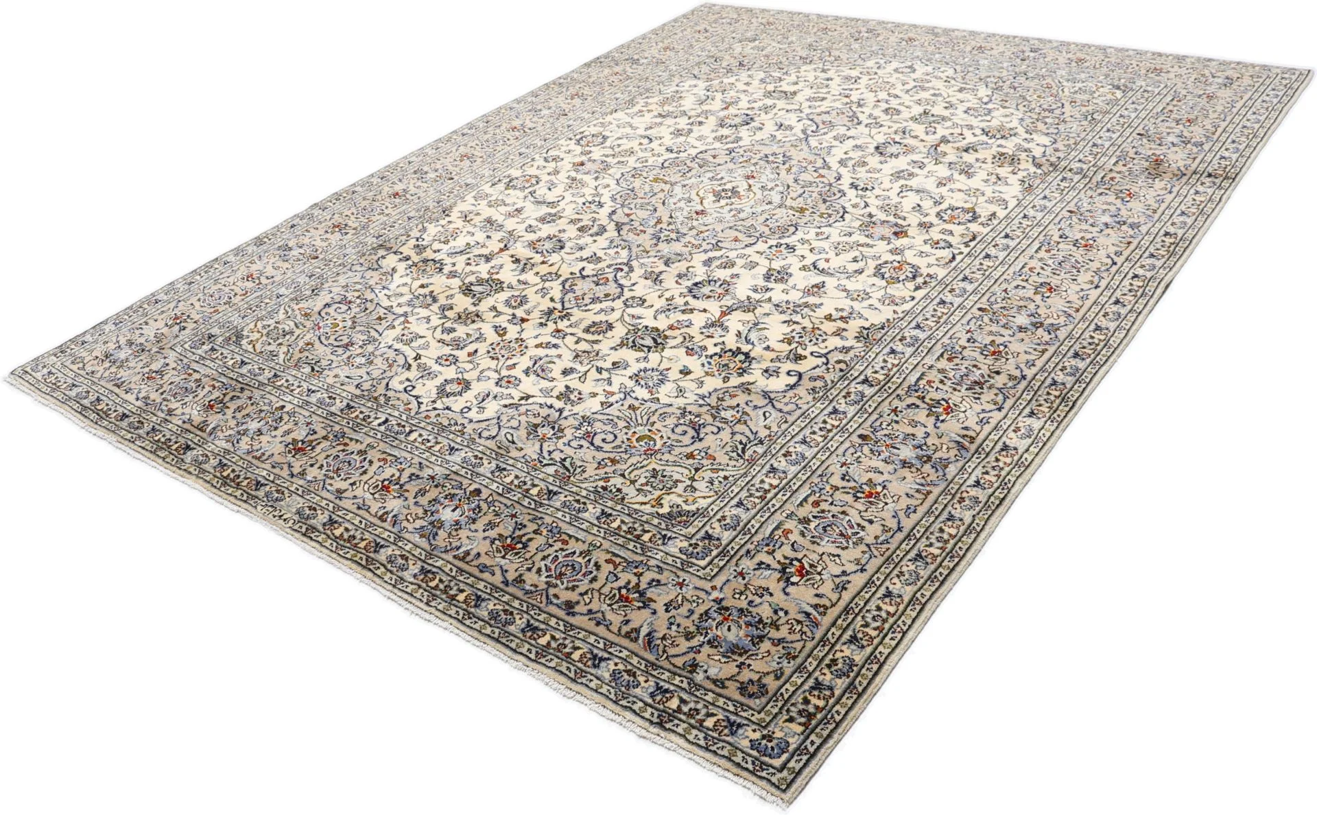 Handgeknüpfter Kashan Perserteppich 252 × 330 cm
