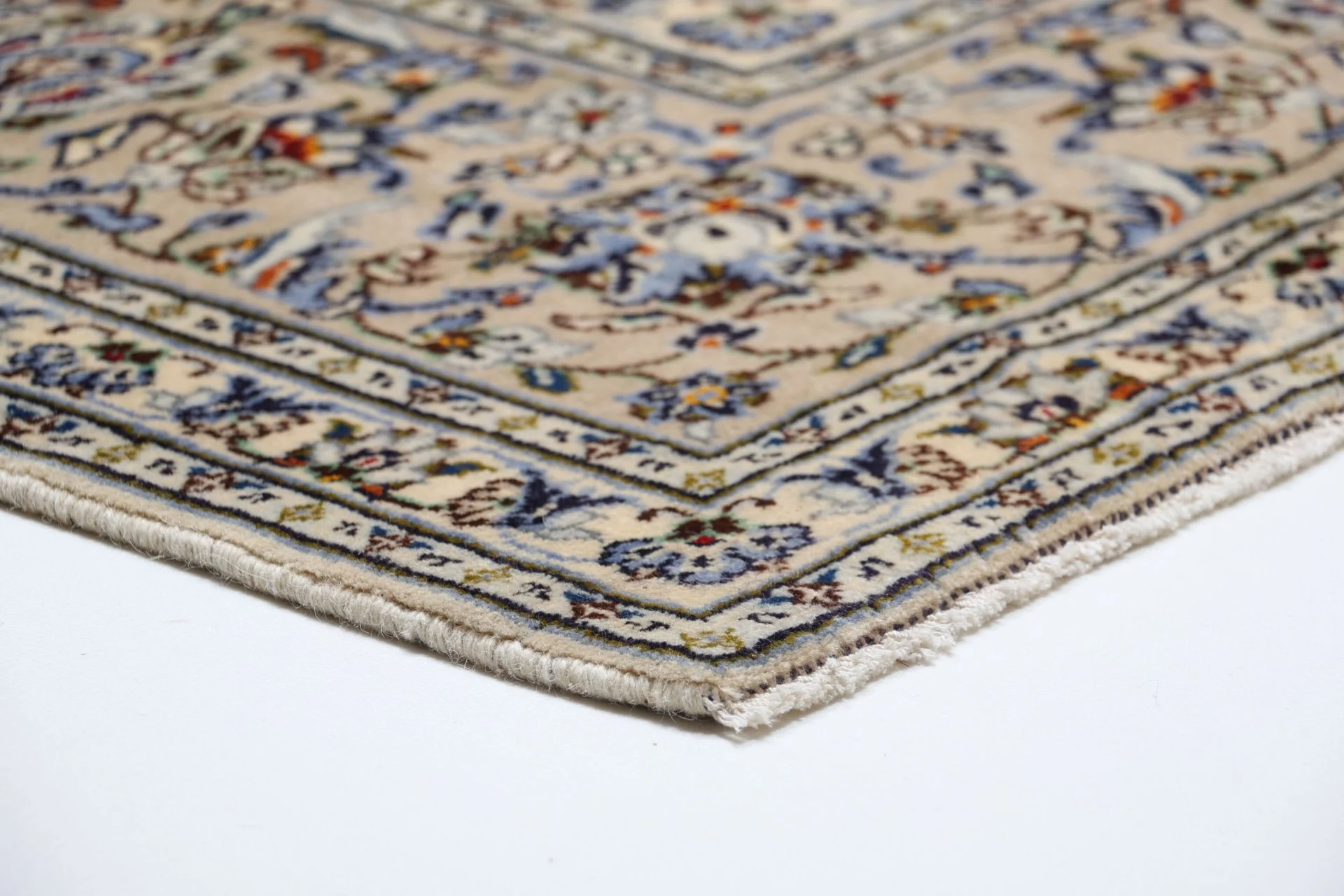 Handgeknüpfter Kashan Perserteppich 252 × 330 cm