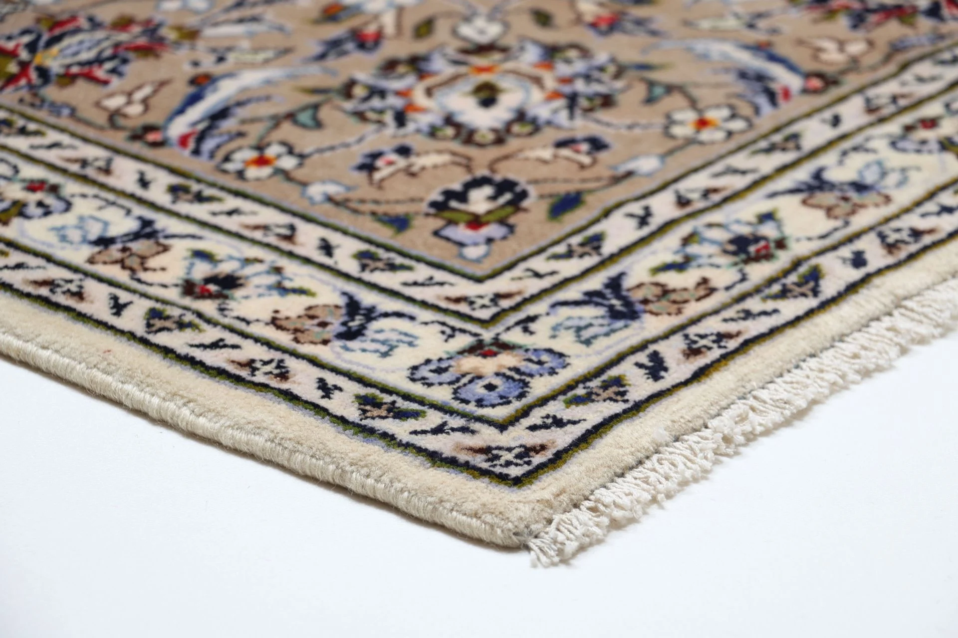 Kashan Perserteppich aus Iran, 253 × 345 cm