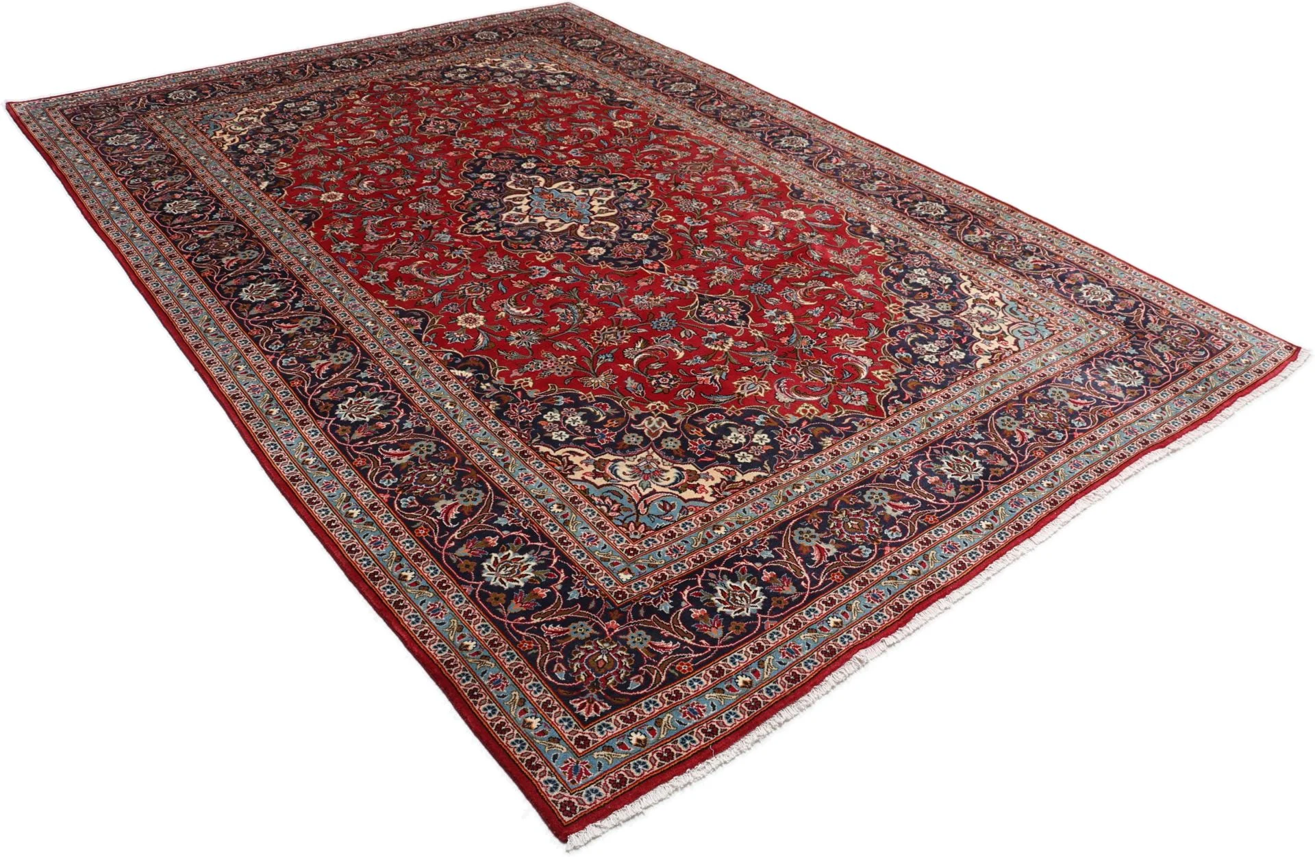 Kashan Perserteppich aus Iran, 250 × 360 cm