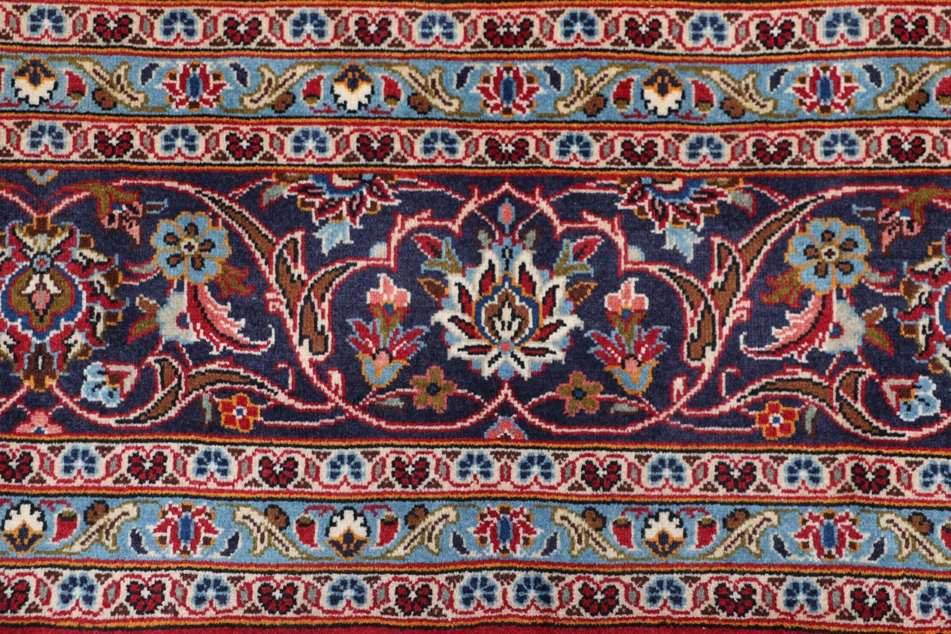 Kashan Perserteppich aus Iran, 250 × 360 cm