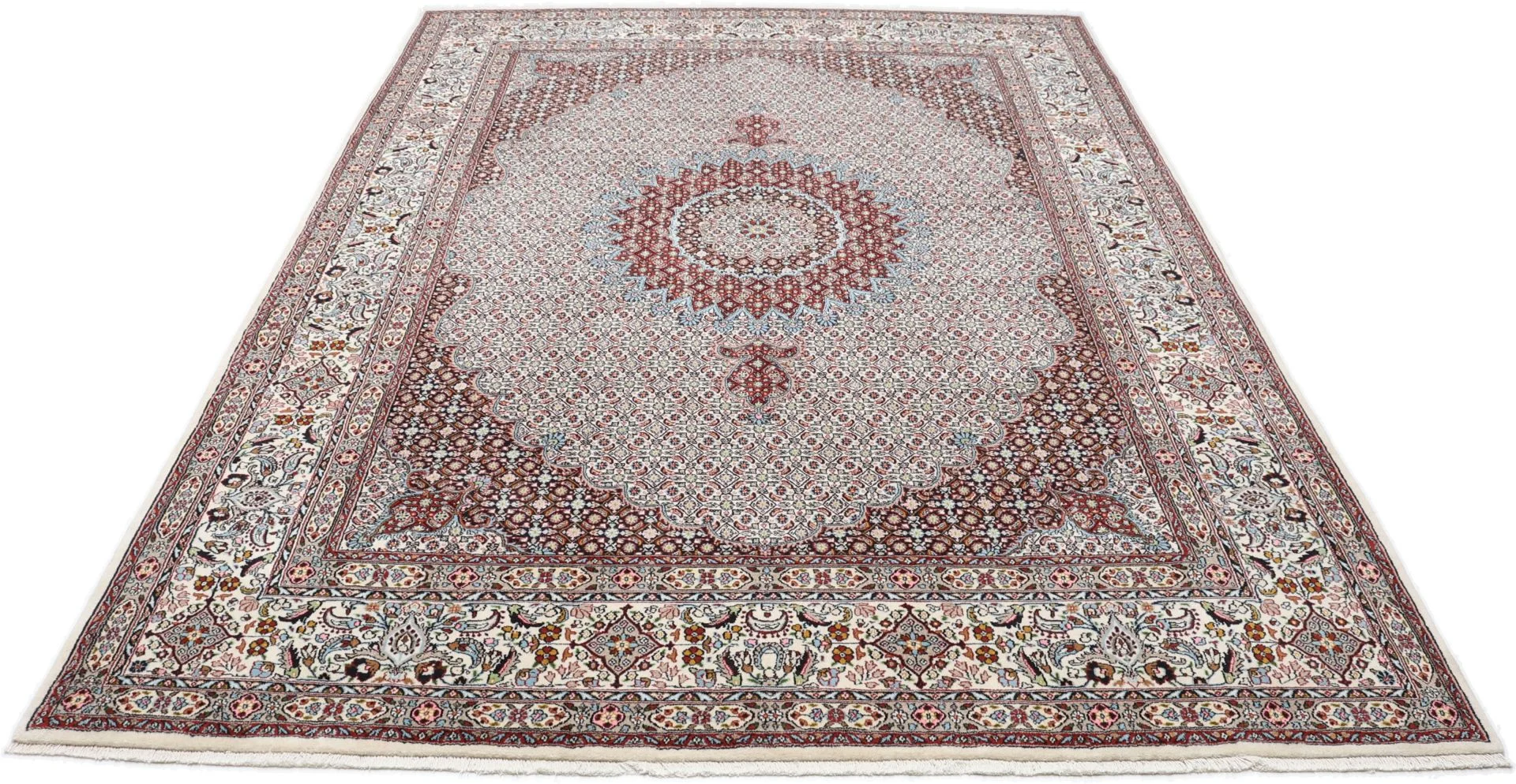 Moud Perserteppich 250 × 345 cm aus Wolle, handgeknüpft