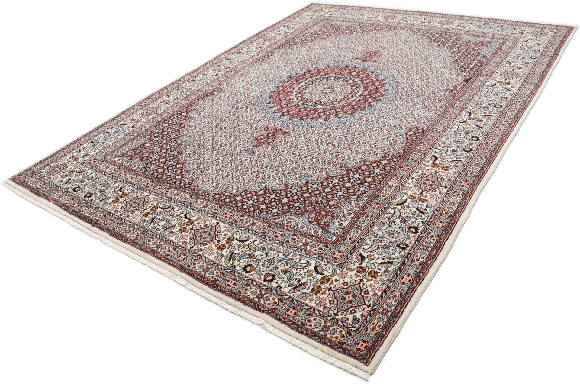Moud Perserteppich 250 × 345 cm aus Wolle, handgeknüpft