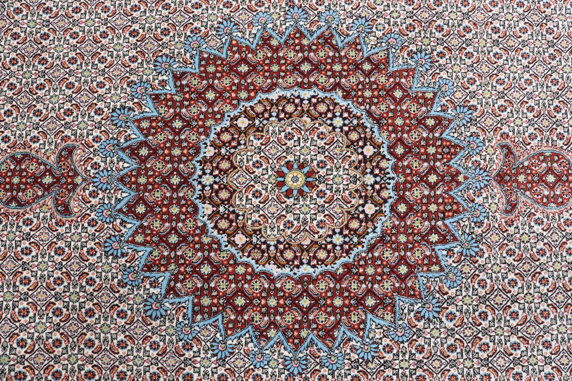 Moud Perserteppich 250 × 345 cm aus Wolle, handgeknüpft