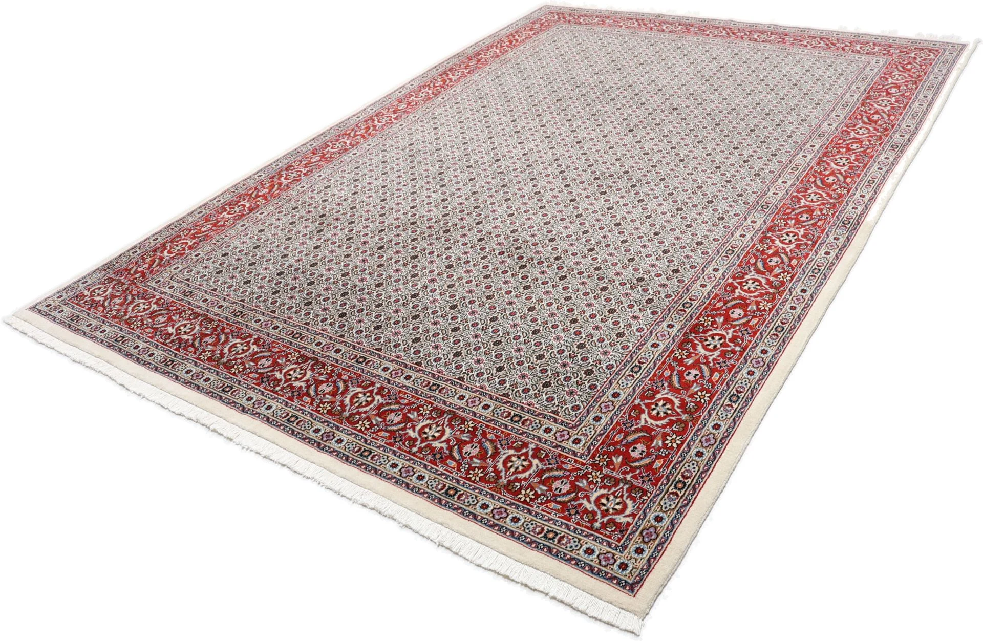 Moud Perserteppich 247 × 350 cm aus Wolle, handgeknüpft