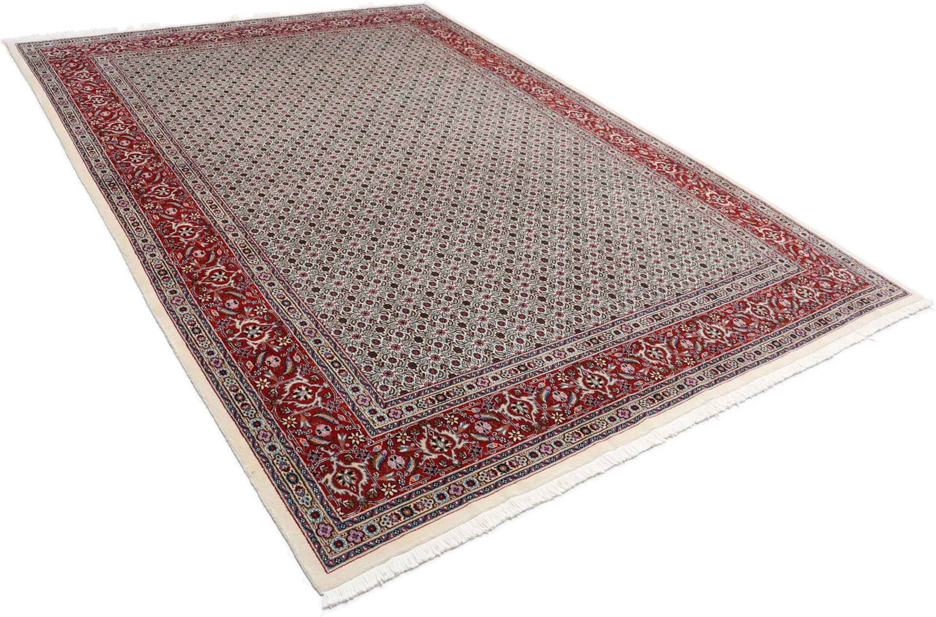 Moud Perserteppich 247 × 350 cm aus Wolle, handgeknüpft