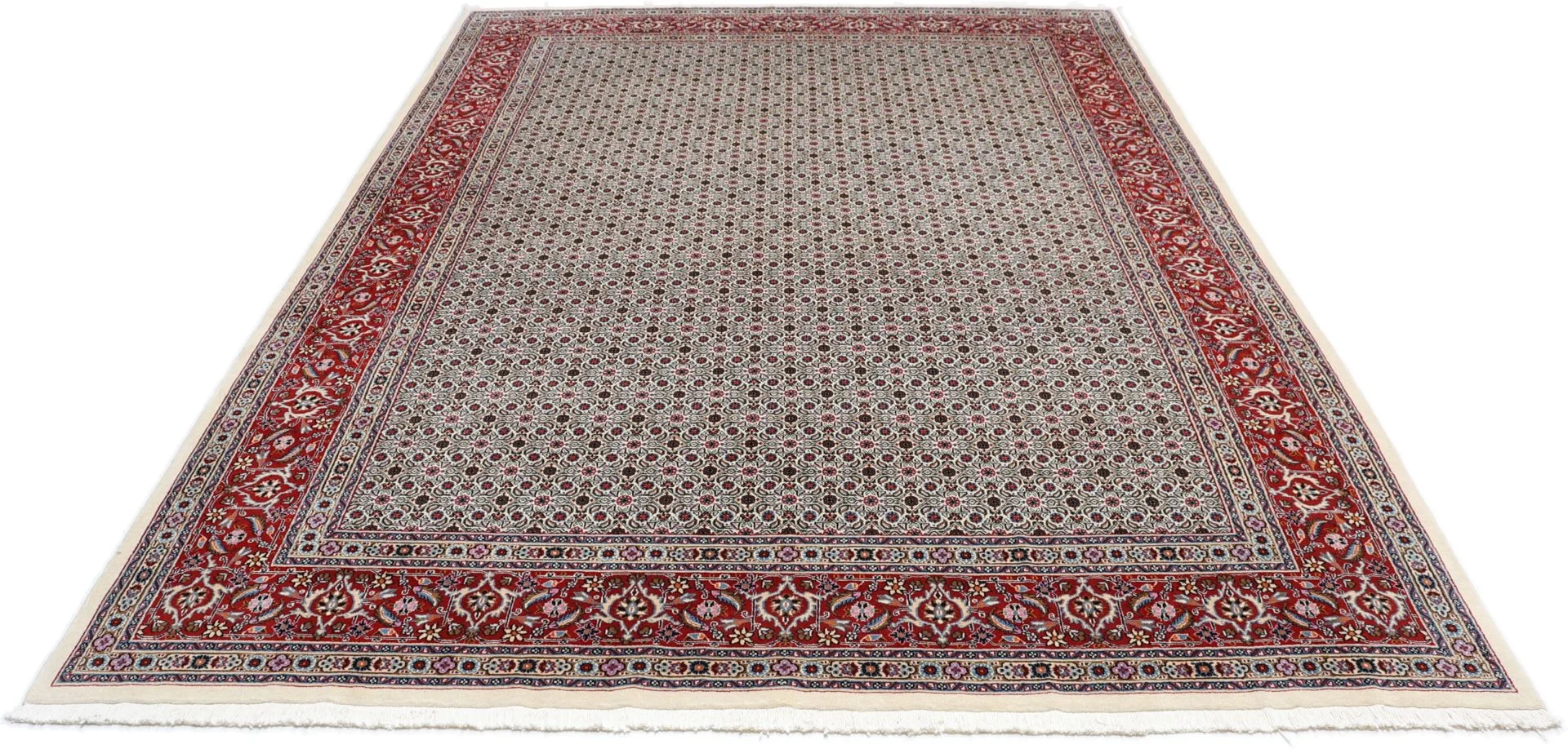 Moud Perserteppich 247 × 350 cm aus Wolle, handgeknüpft