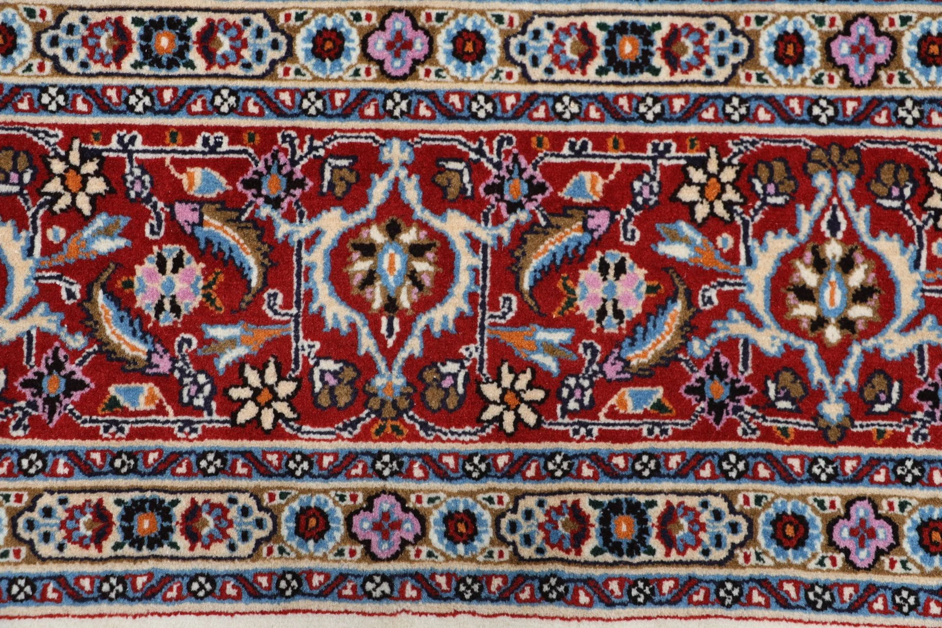 Moud Perserteppich 247 × 350 cm aus Wolle, handgeknüpft
