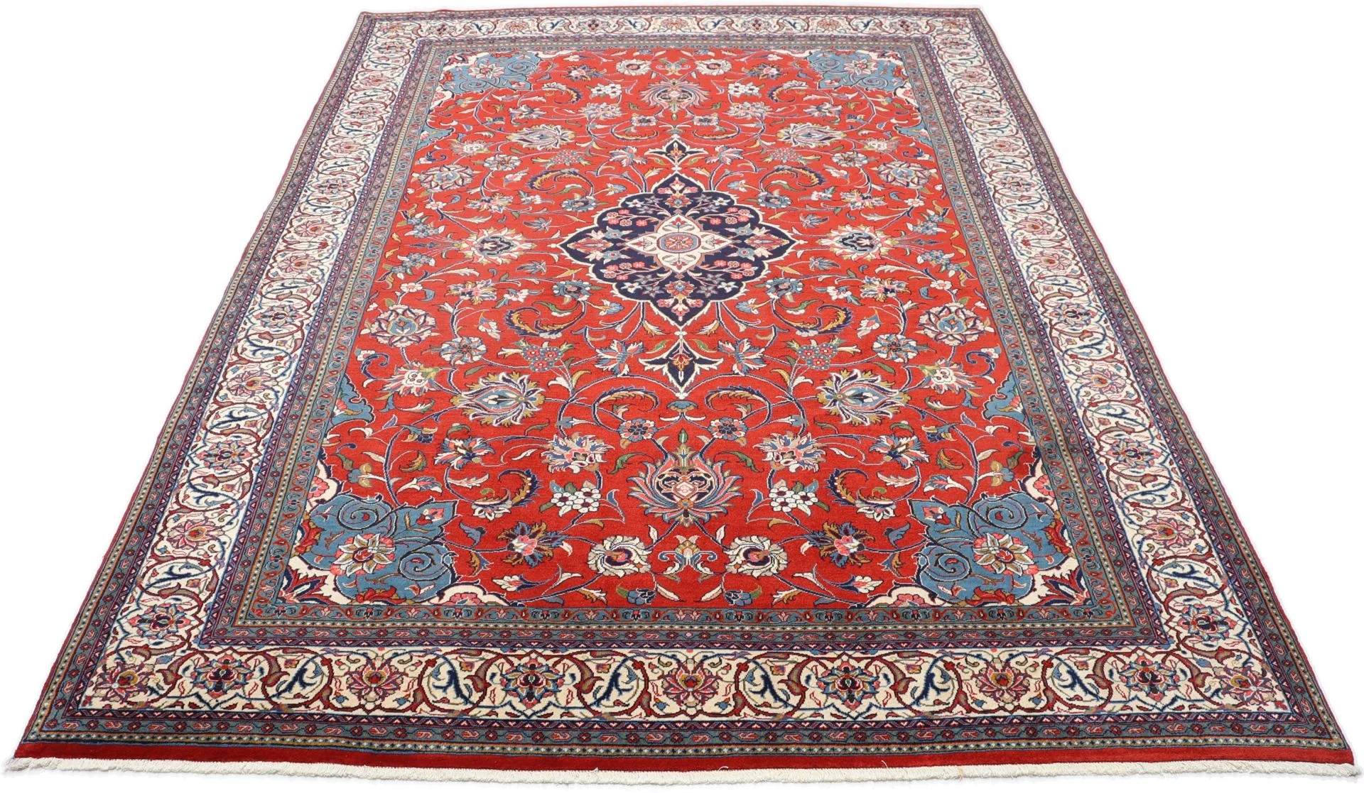 Handgeknüpfter Sarough Perserteppich 247 × 341 cm