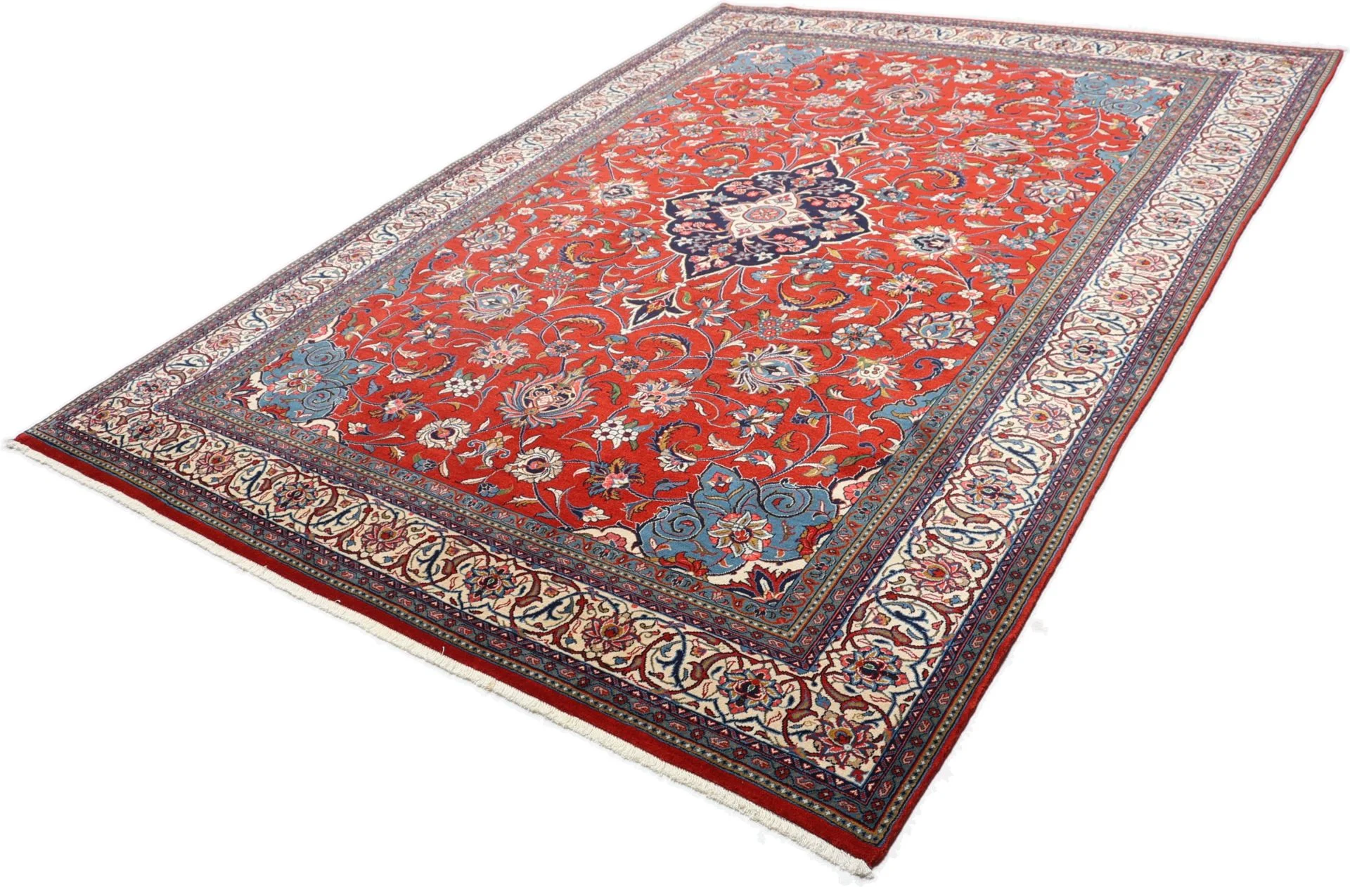 Handgeknüpfter Sarough Perserteppich 247 × 341 cm