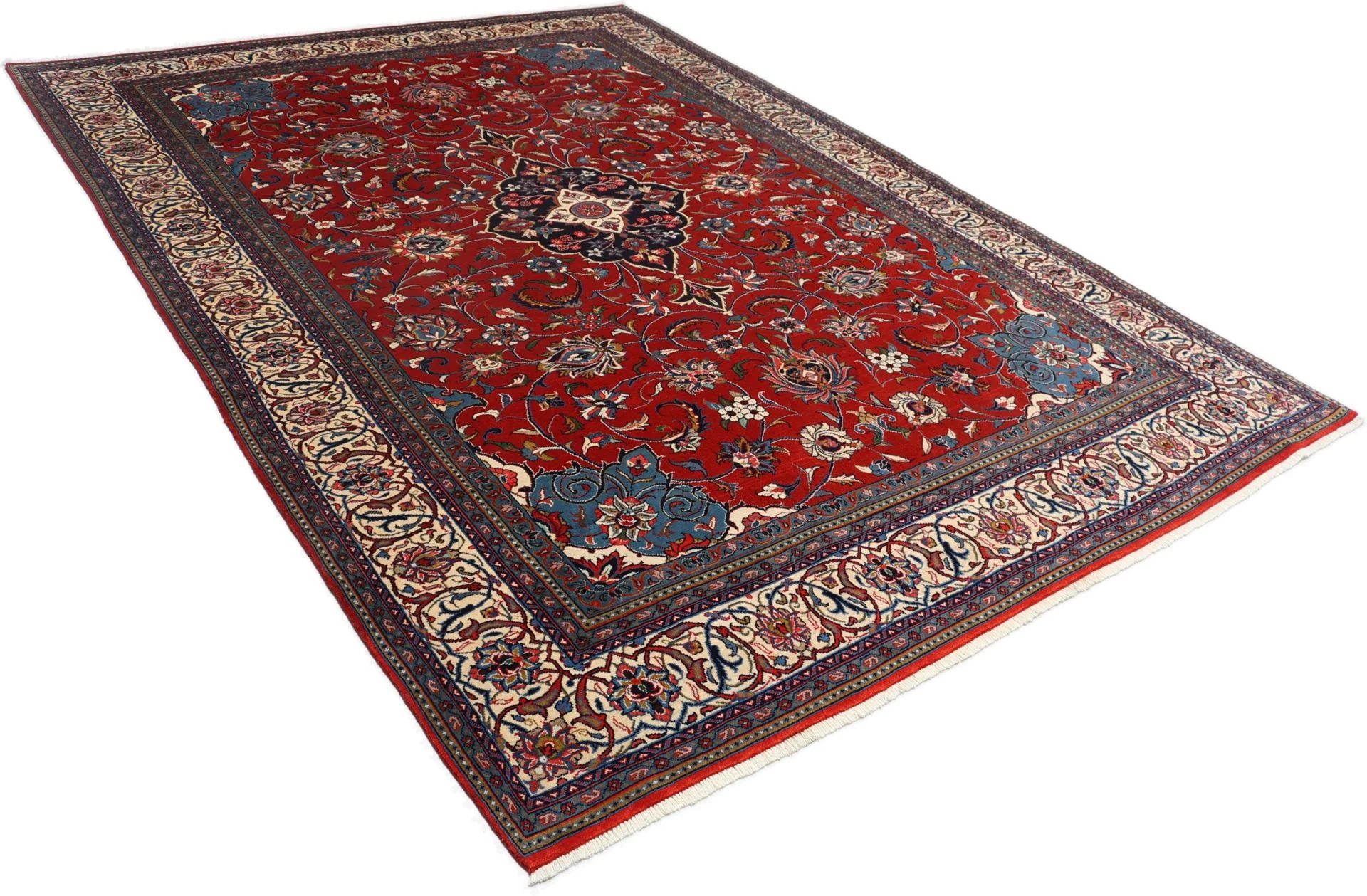 Handgeknüpfter Sarough Perserteppich 247 × 341 cm