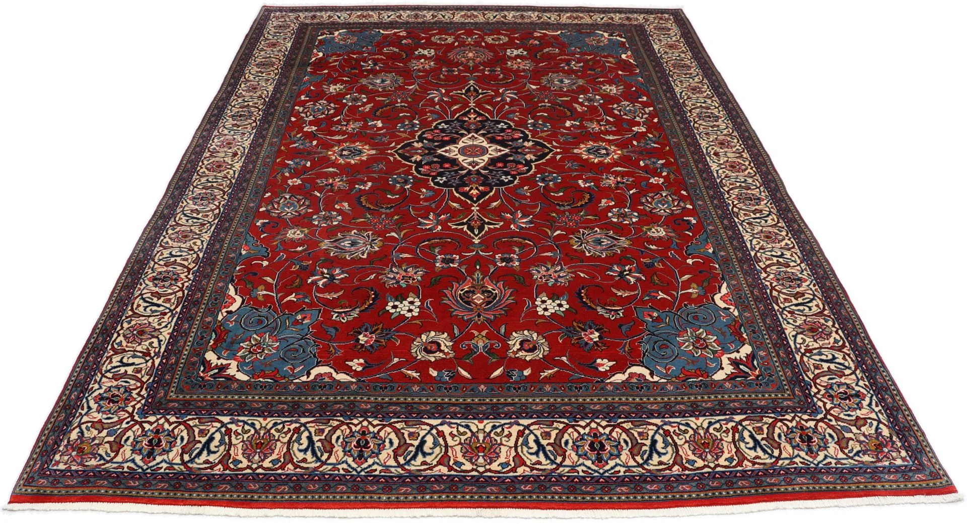 Handgeknüpfter Sarough Perserteppich 247 × 341 cm