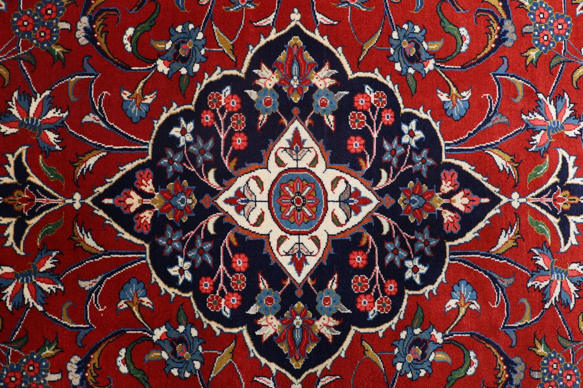 Handgeknüpfter Sarough Perserteppich 247 × 341 cm