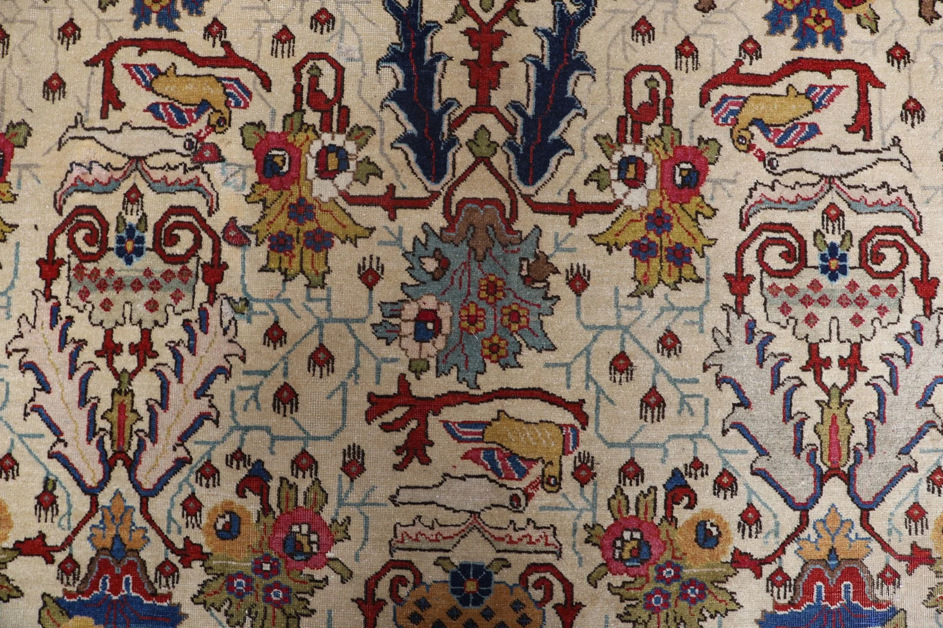 Handgeknüpfter Täbriz Perserteppich, 248 × 335 cm, Wolle