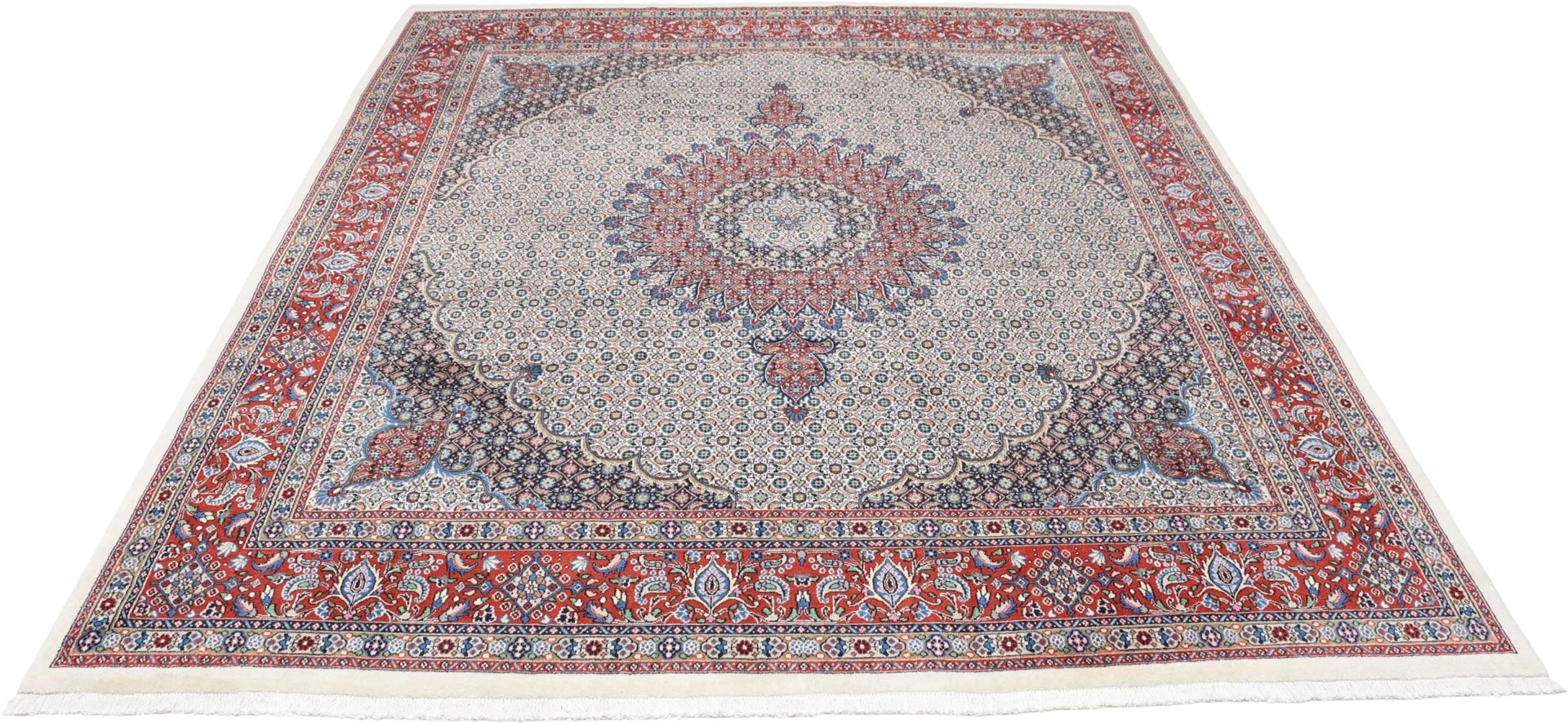 Moud Perserteppich aus Iran, 250 × 295 cm