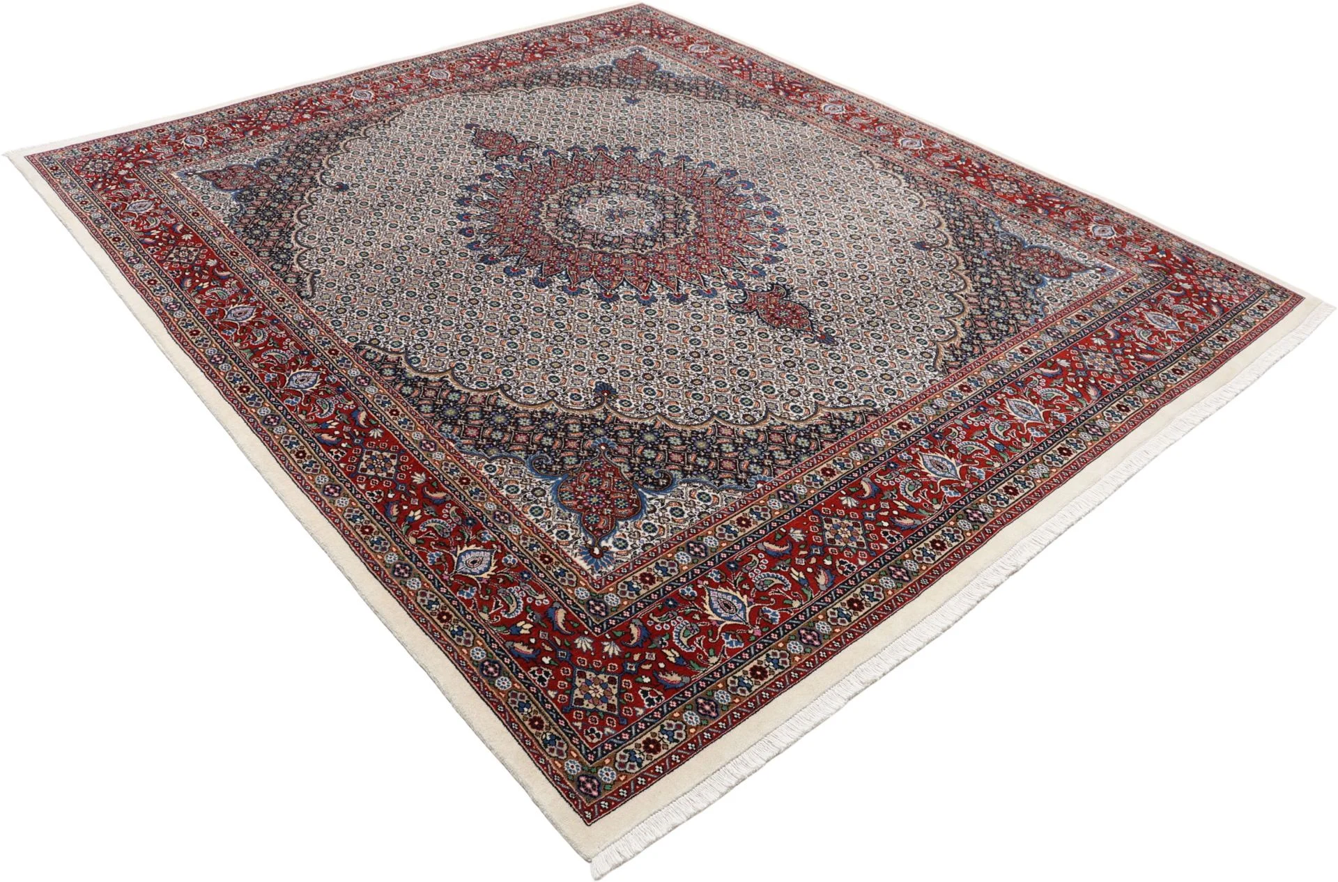 Moud Perserteppich aus Iran, 250 × 295 cm
