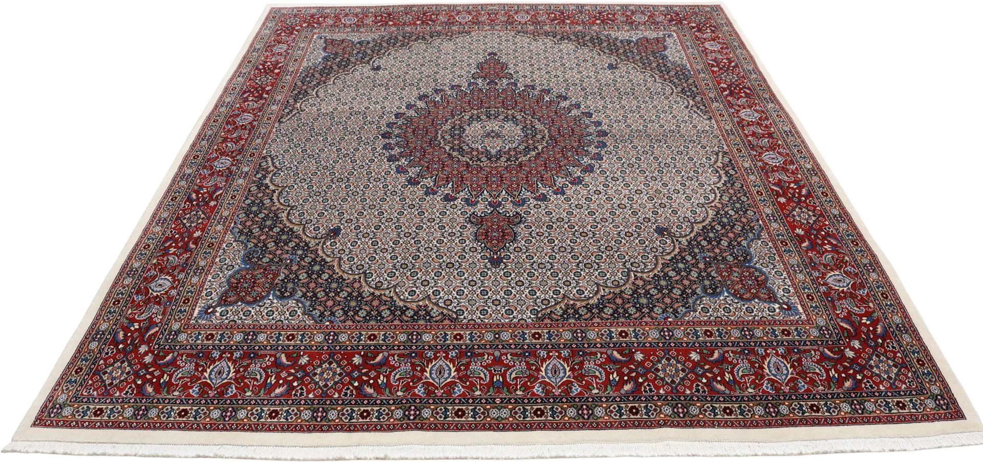 Moud Perserteppich aus Iran, 250 × 295 cm