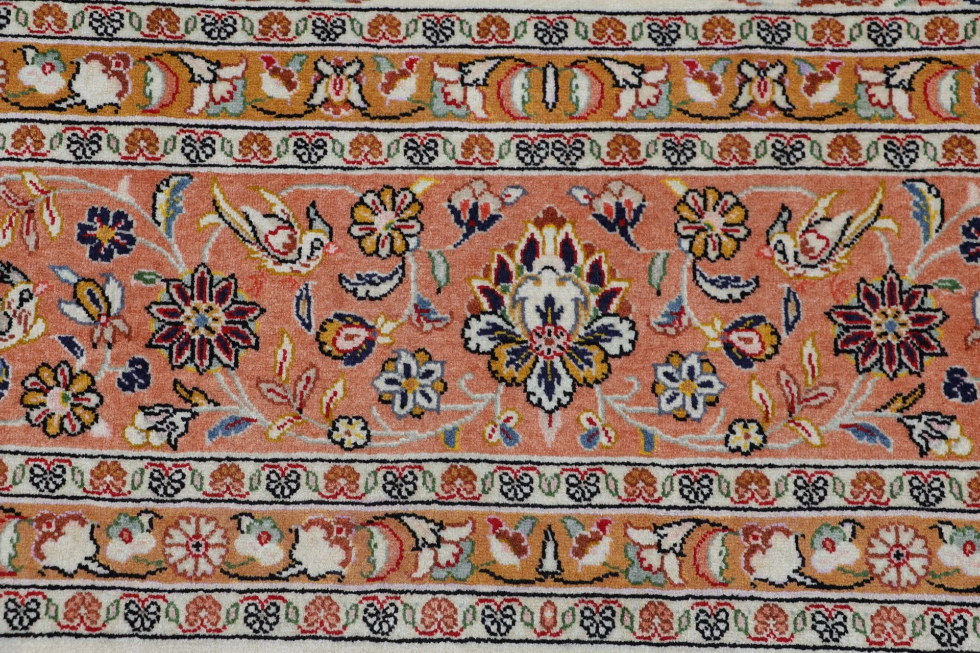 Handgeknüpfter Ghom Perserteppich, 250 × 345 cm, Wolle