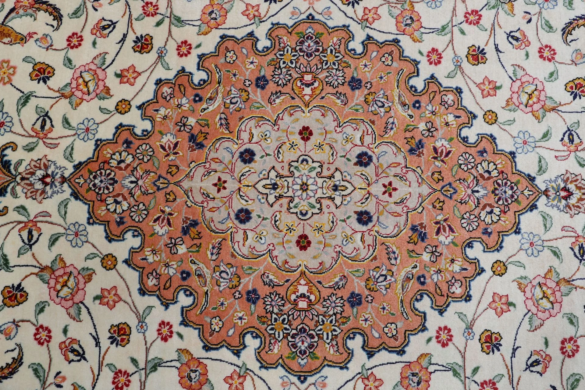 Handgeknüpfter Ghom Perserteppich, 250 × 345 cm, Wolle