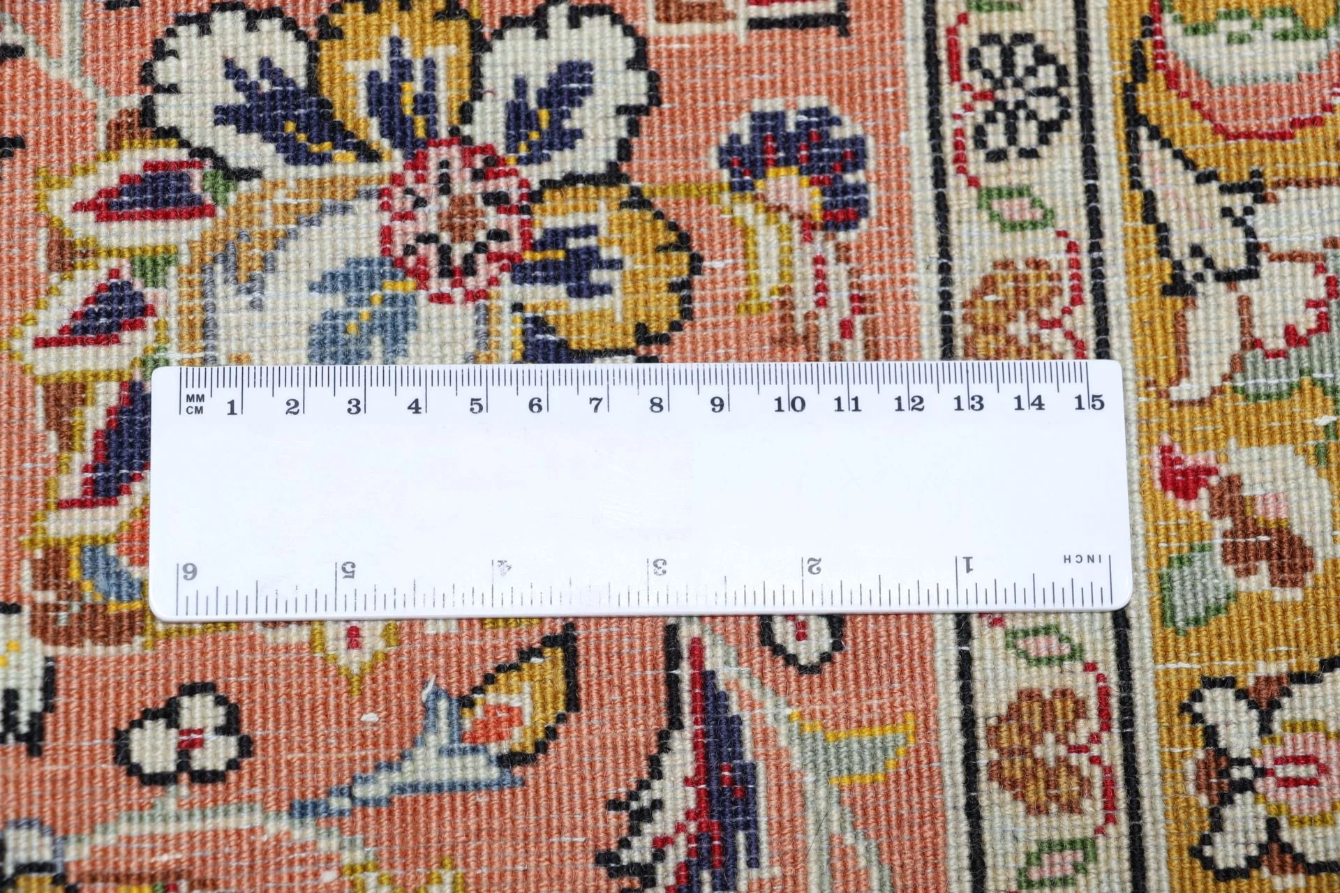 Handgeknüpfter Ghom Perserteppich, 250 × 345 cm, Wolle