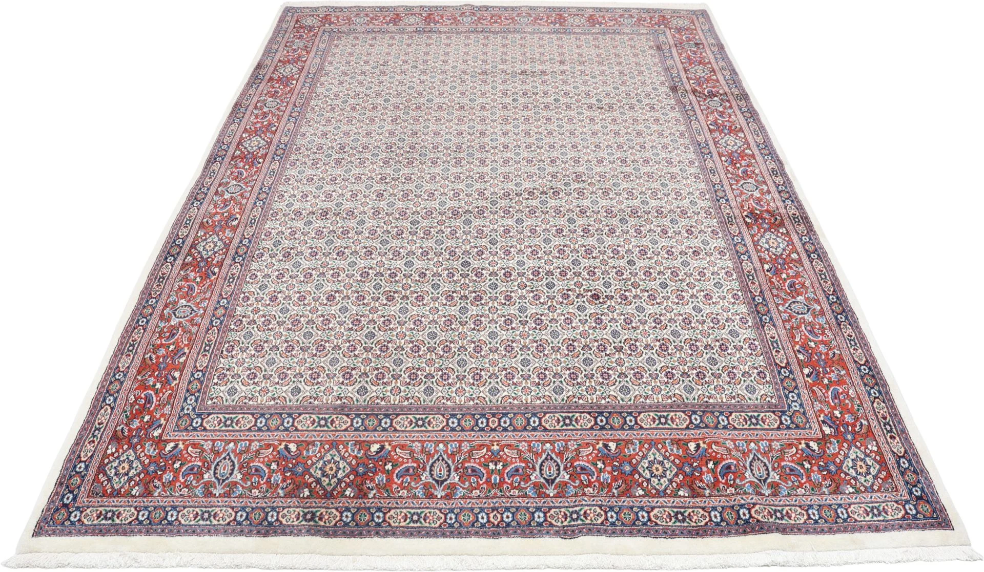Moud Perserteppich 206 × 293 cm aus Wolle, handgeknüpft