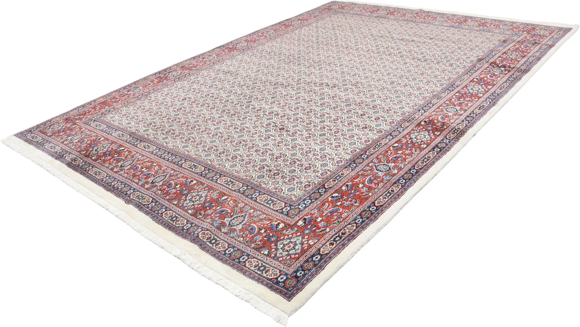 Moud Perserteppich 206 × 293 cm aus Wolle, handgeknüpft